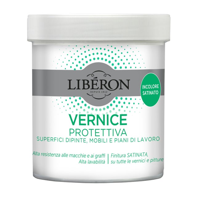 Pittura LIBÉRON VERNICE PROTETTIVA 0.5 L incolore satinato