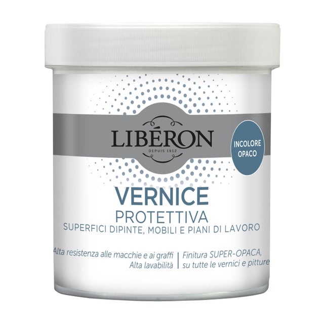 Pittura LIBÉRON VERNICE PROTETTIVA 0.5 L incolore opaco