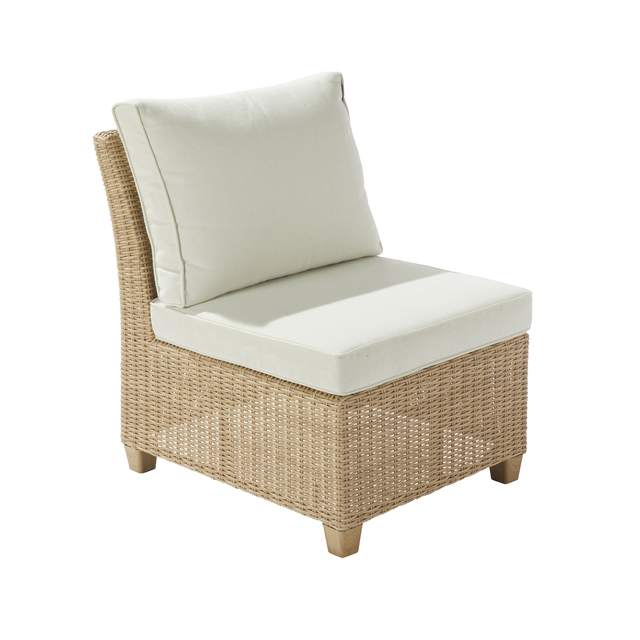 Sillón de jardín con cojín de aluminio NATERIAL Medena gris
