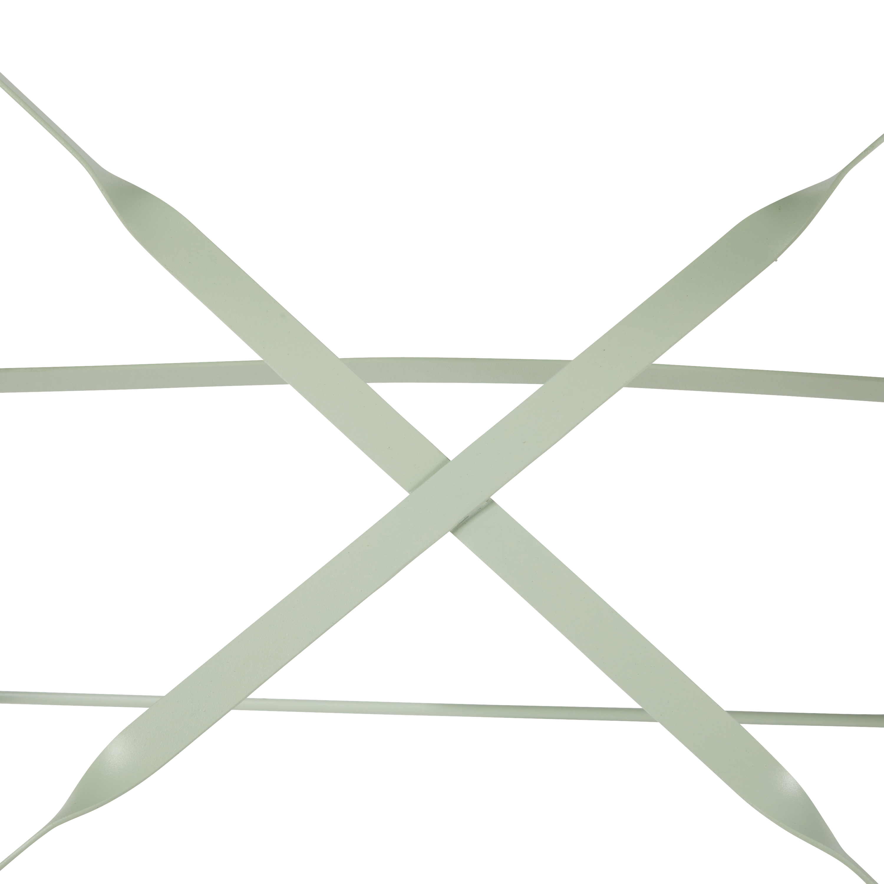 Table de jardin pliante NATERIAL Flora carré vert 2 personnes - 7