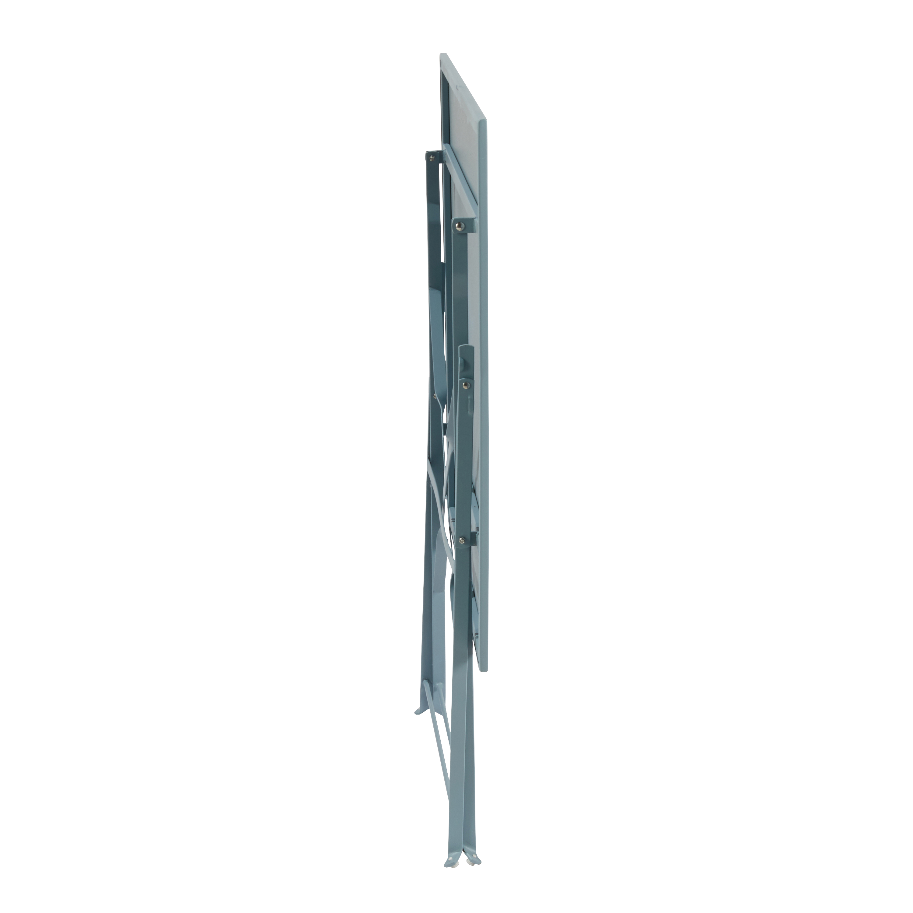 Mesa de metal NATERIAL FLORA II ORIGAMI 70X70CM AZUL - 3