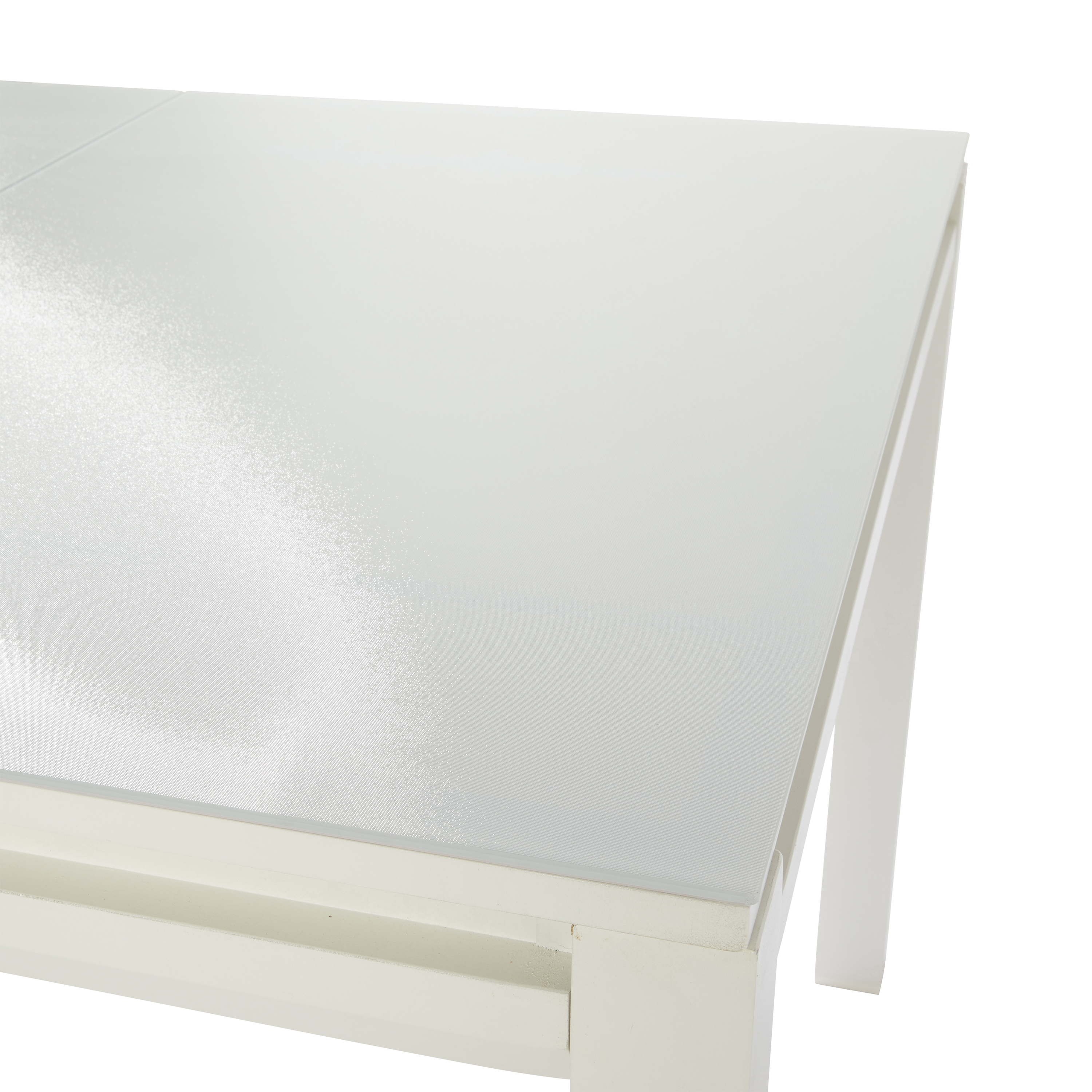 Table de jardin NATERIAL Odyssea rectangulaire blanc 12 personnes