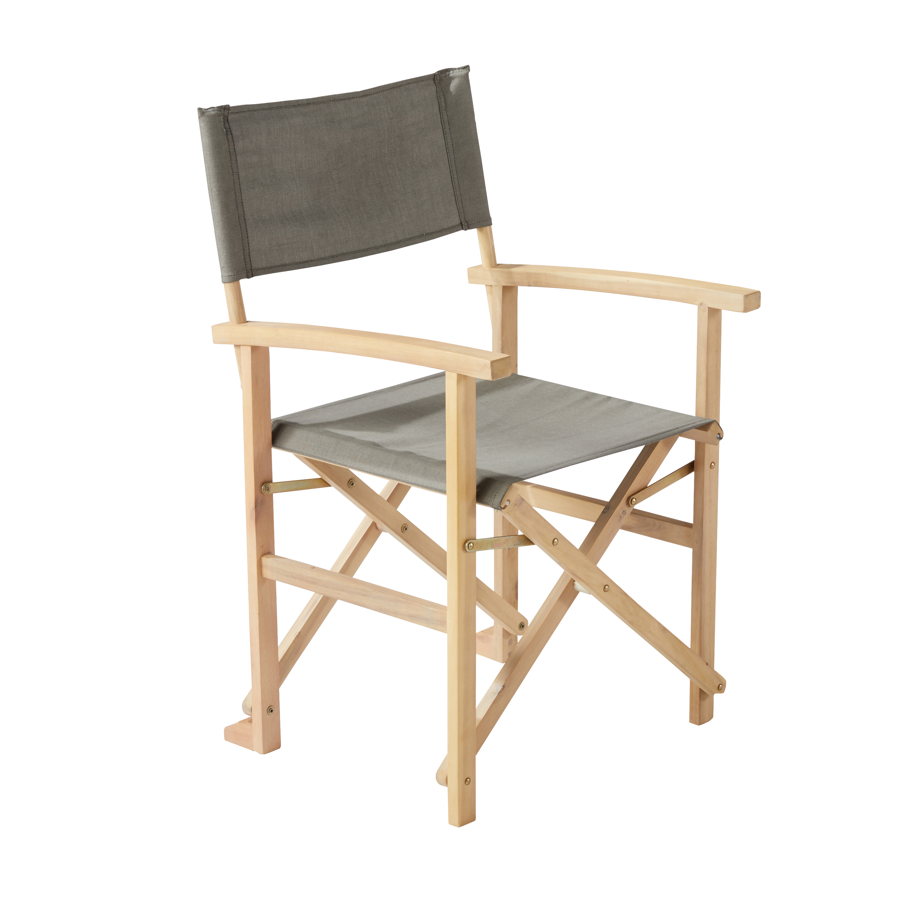 Cadeira de madeira NATERIAL SOLIS DIRETOR ANTRACITE - 9