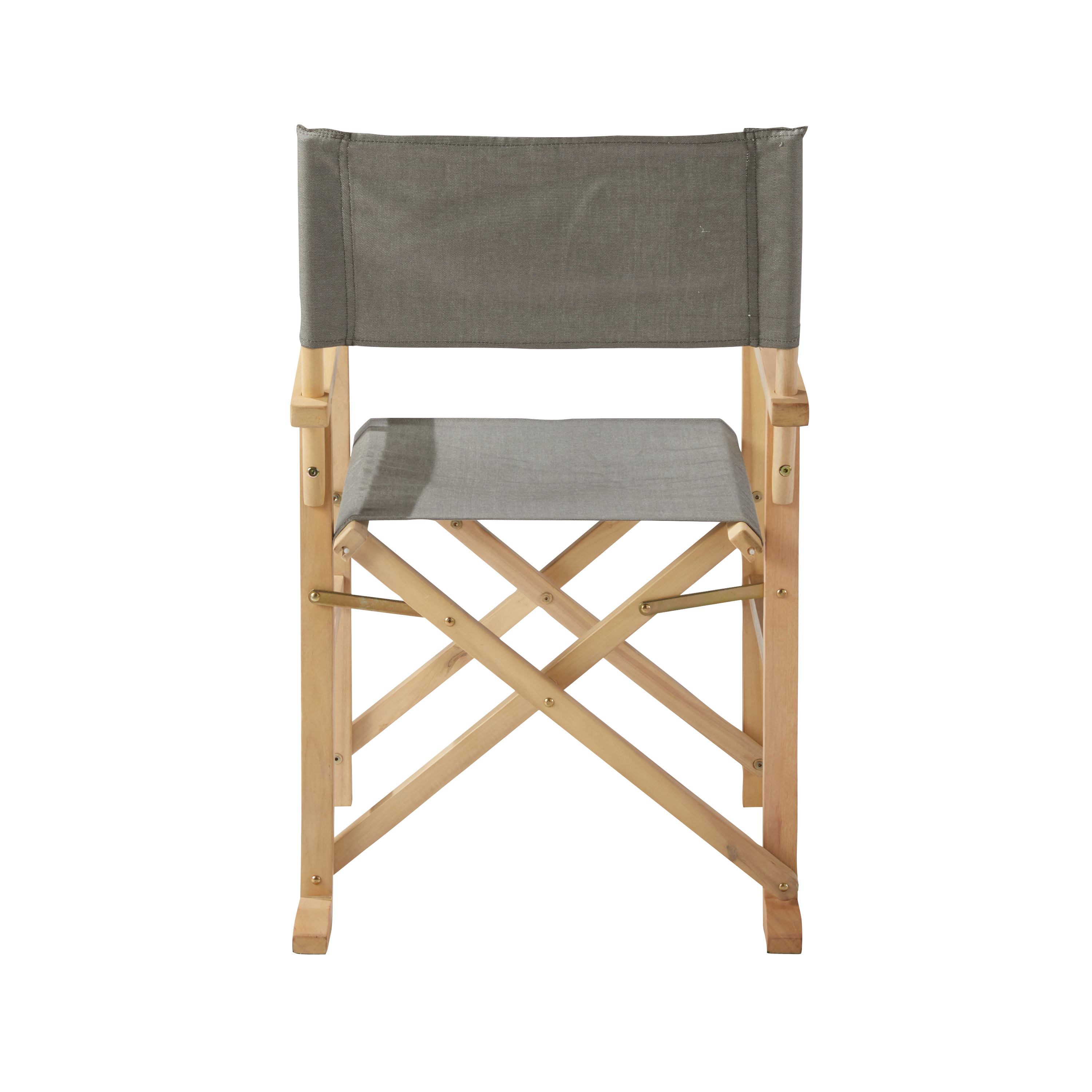 Cadeira de madeira NATERIAL SOLIS DIRETOR ANTRACITE - 3