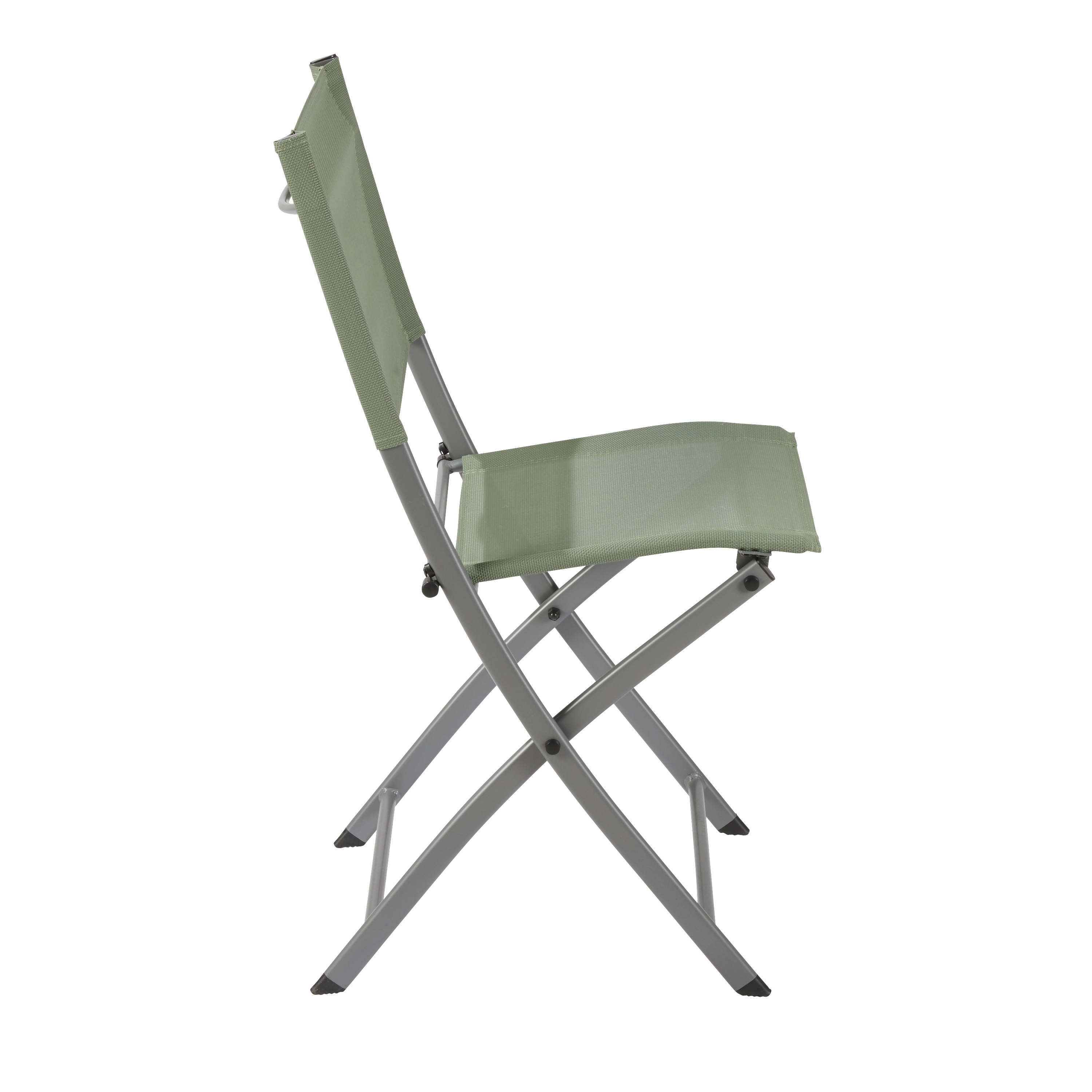 Chaise de jardin NATERIAL Emys en acier vert - 4