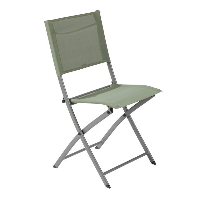 Chaise Emys en Acier Vert