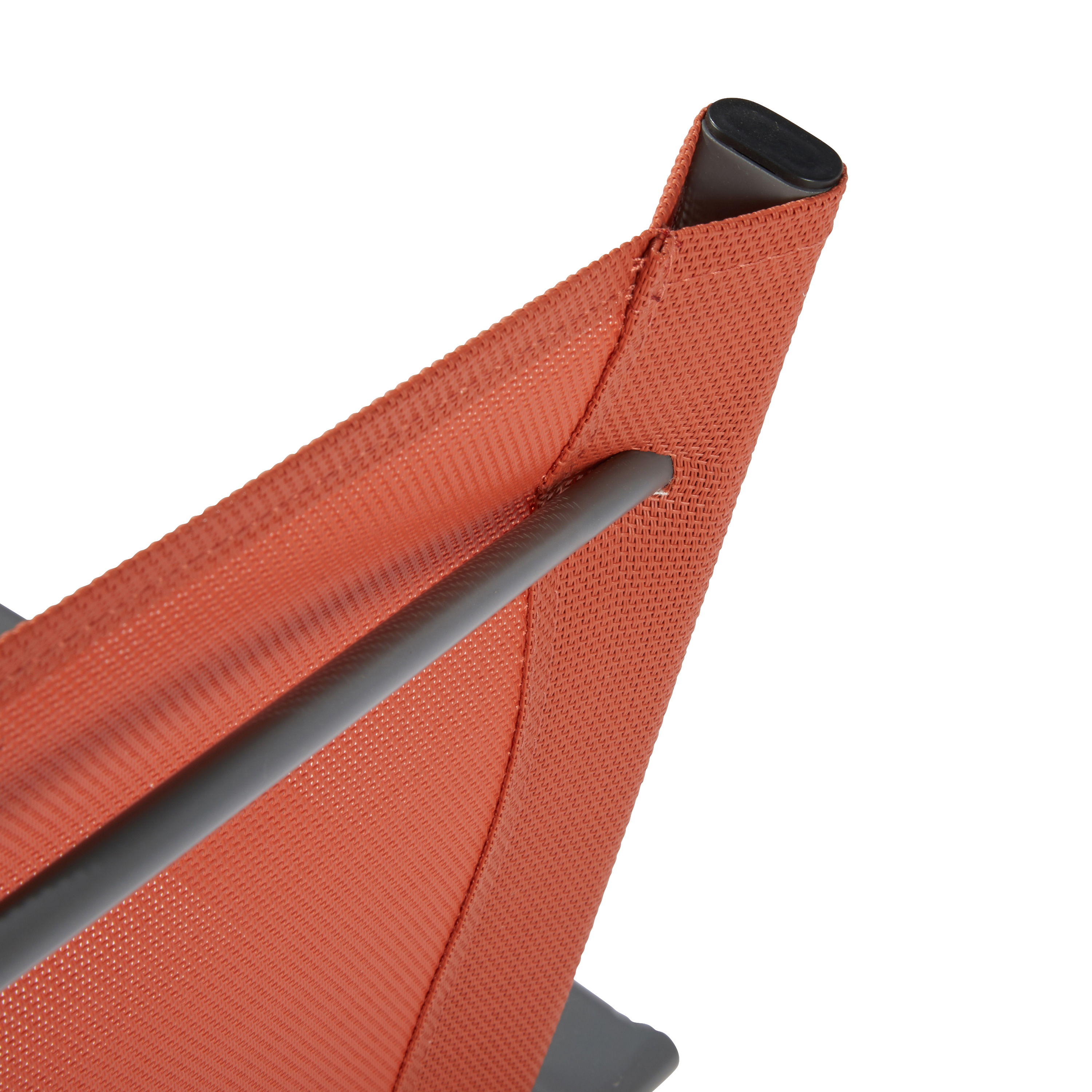 Fauteuil de jardin NATERIAL en acier orange / cuivré - 7
