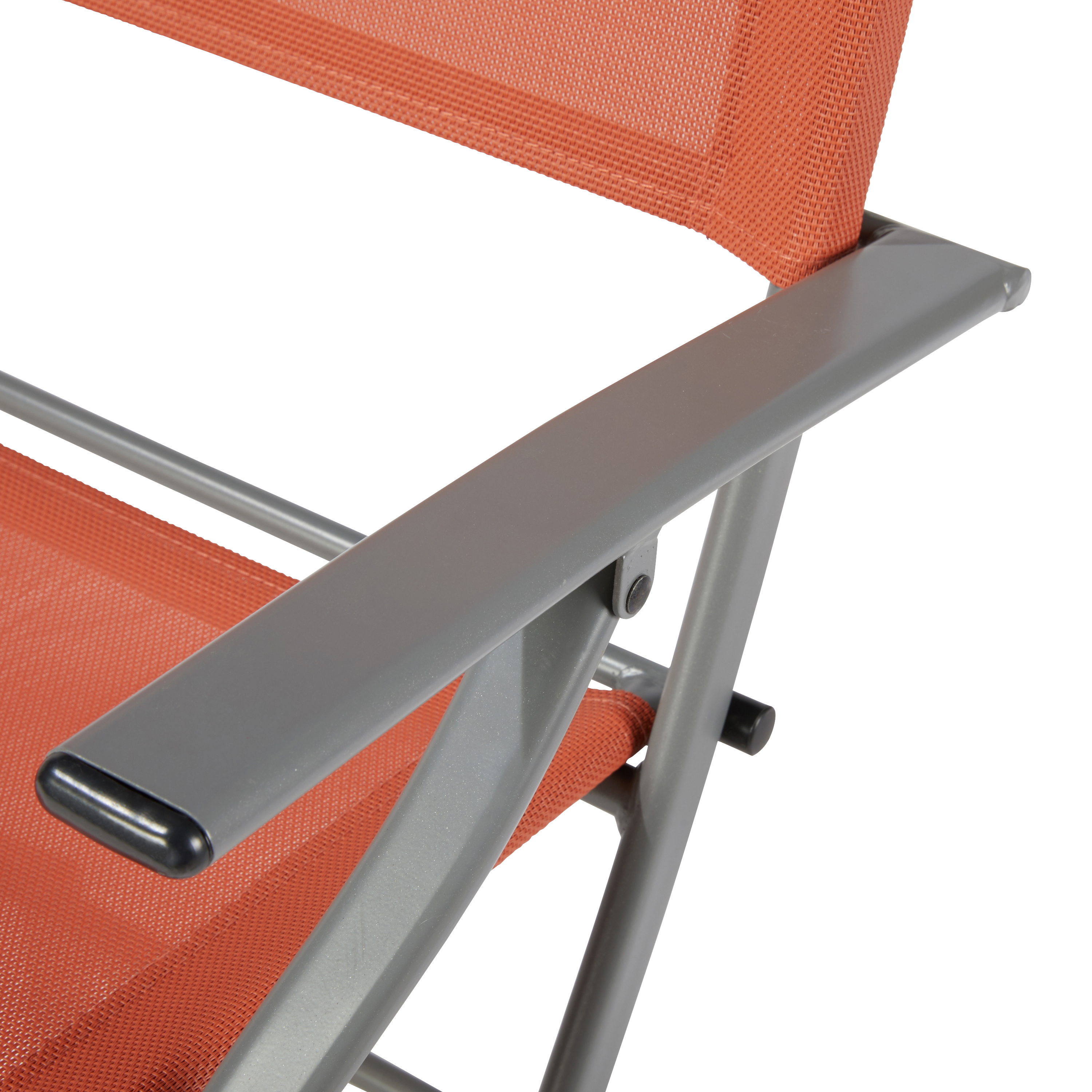 Fauteuil de jardin NATERIAL en acier orange / cuivré - 6