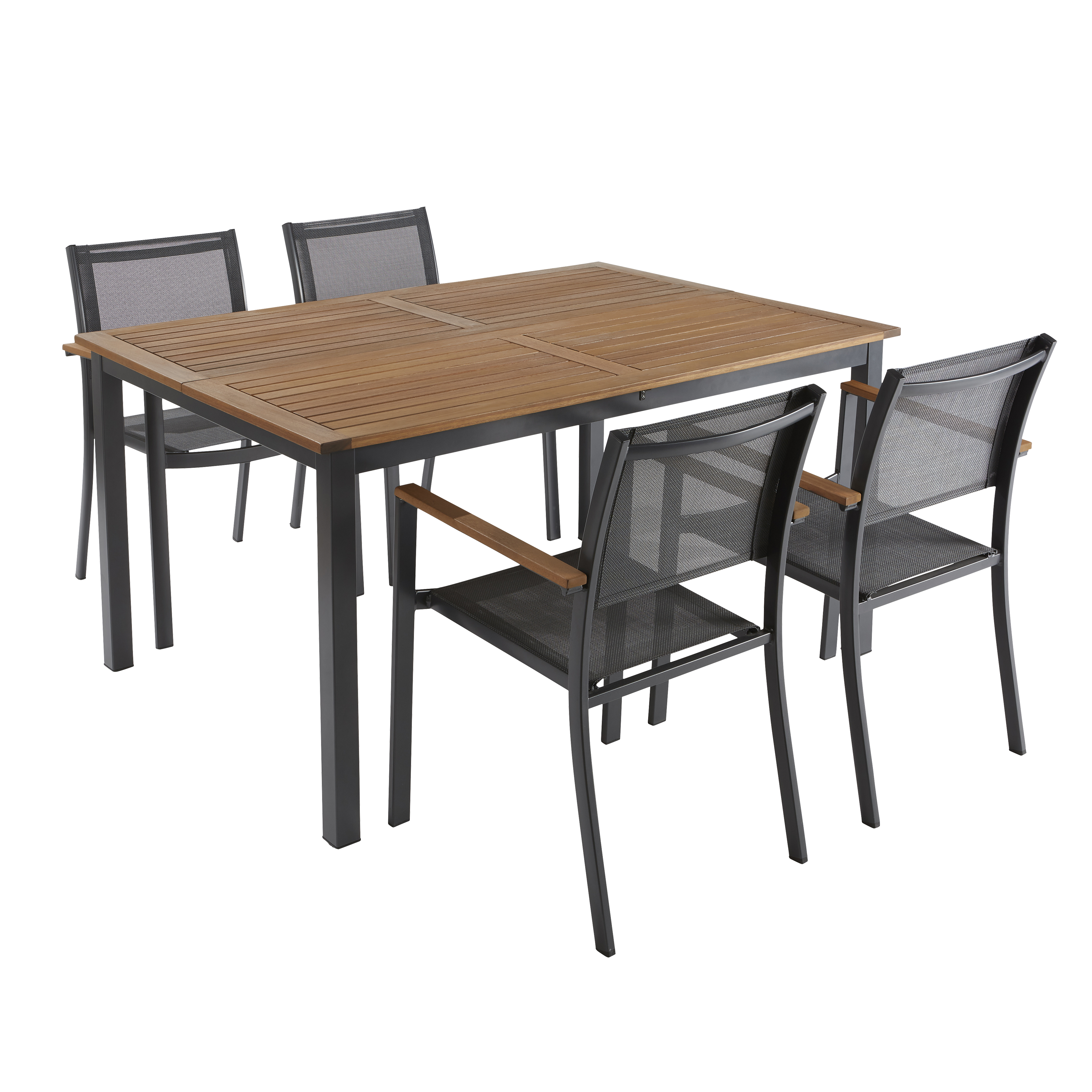 Krzesło ogrodowe Oris aluminiowe antracytowe Naterial - 22