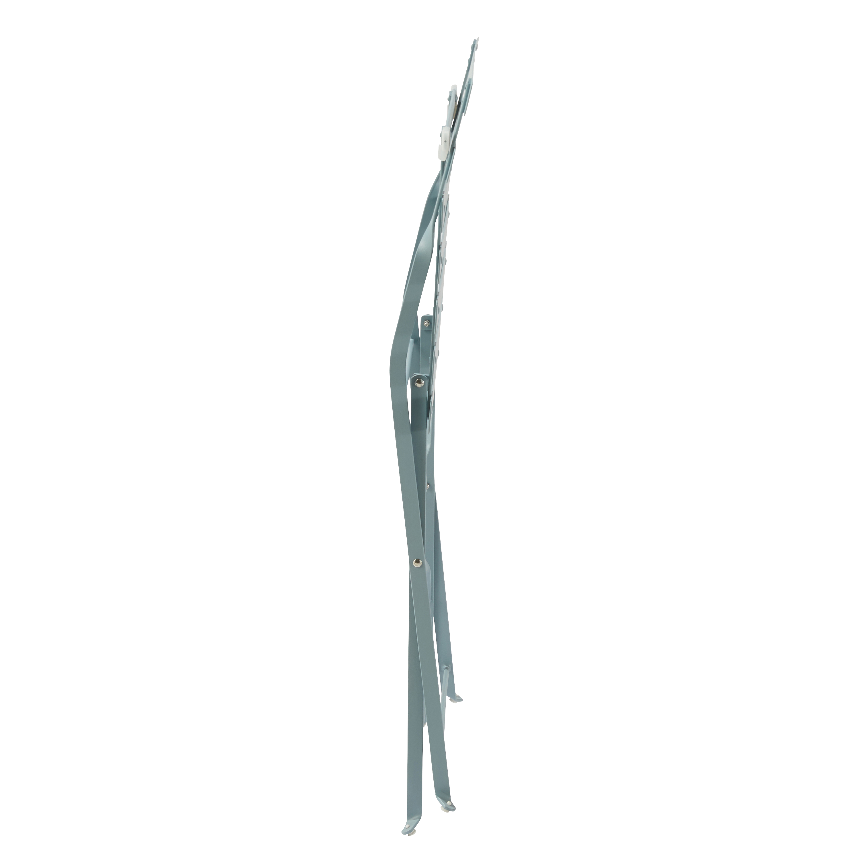 Cadeira de metal NATERIAL FLORA II ORIGAMI AZUL - 2