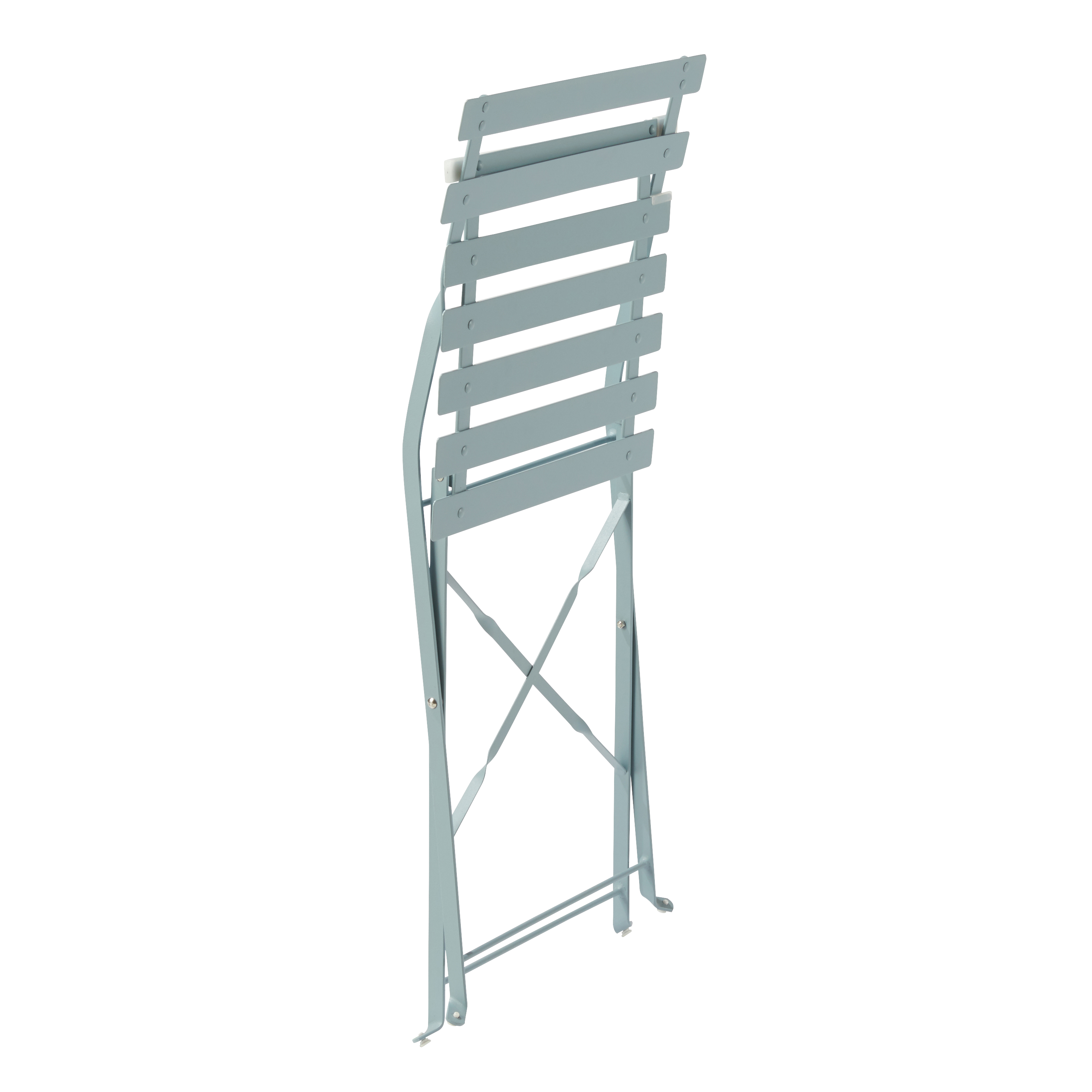 Chaise de jardin en acier NATERIAL Flora II bleu agata - 7