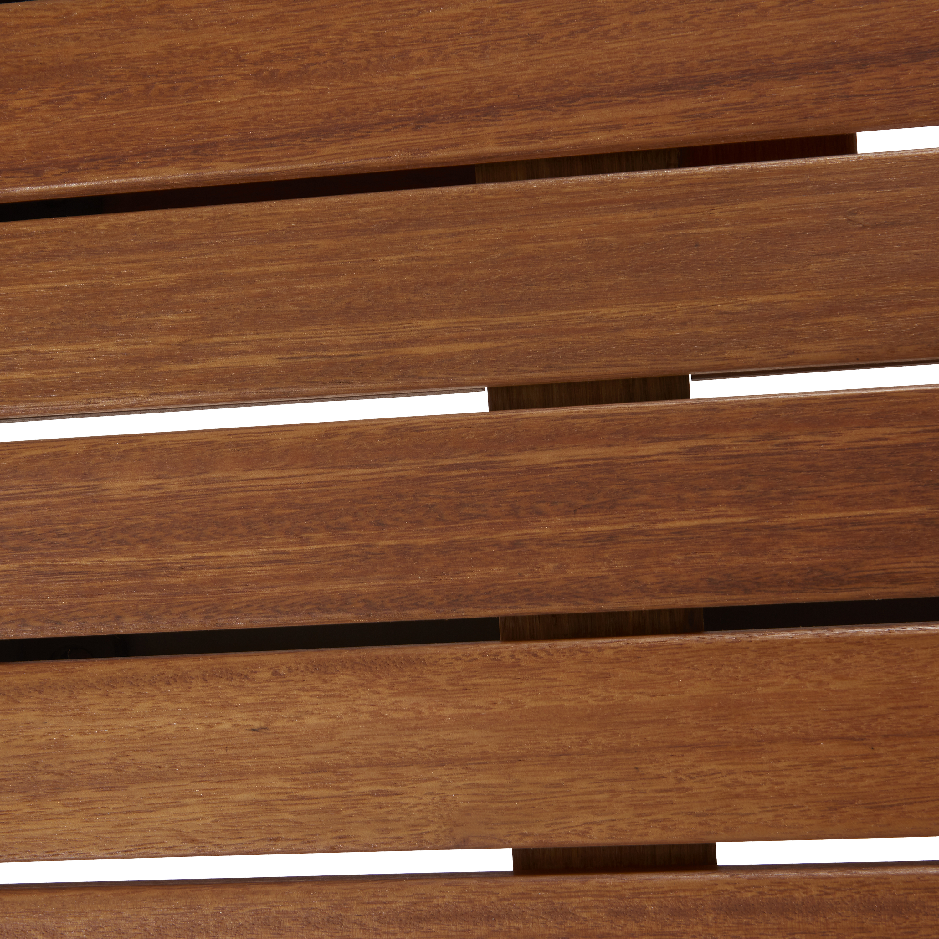 Mesa de jardín extensible de aluminio/mad NATERIAL Oris marrón de 102/147x147 cm - 9