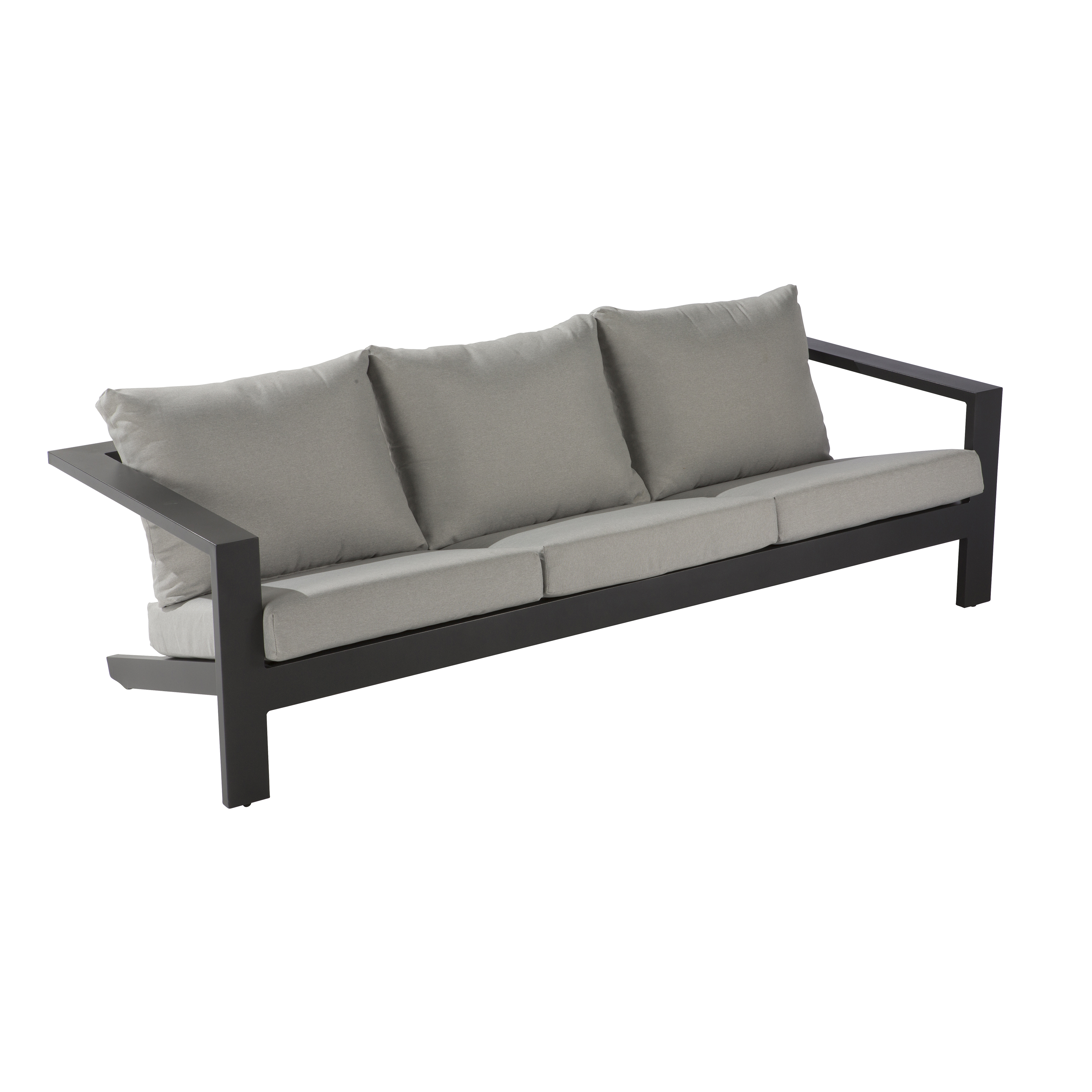 Conjunto relax alumínio e betão cinzento escuro Naterial Olympia - 2