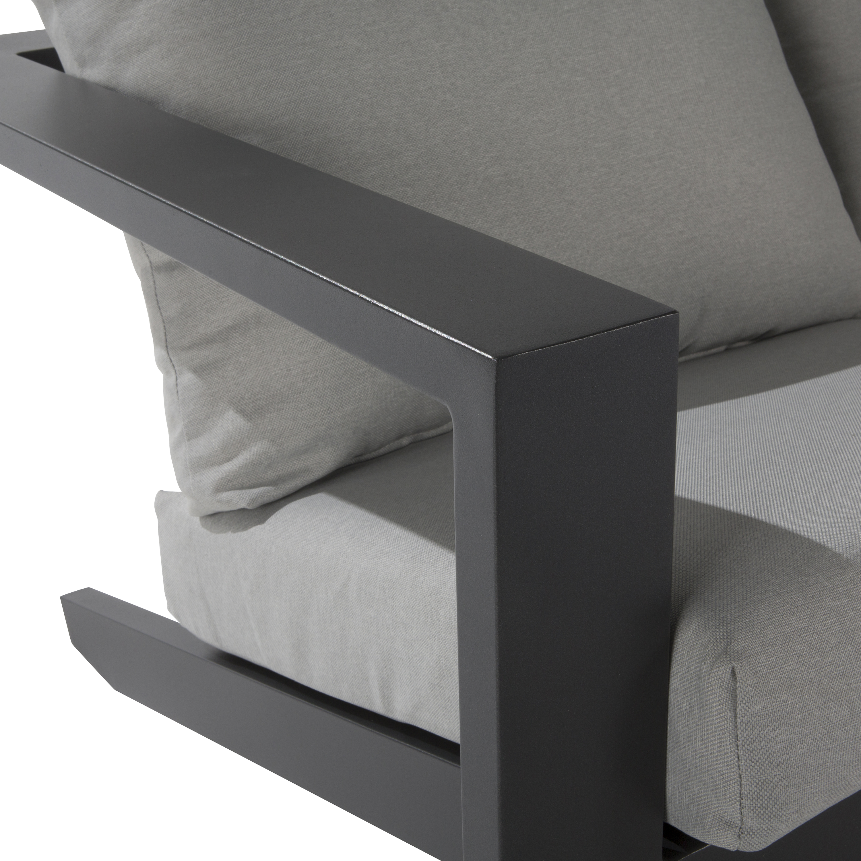 Conjunto relax alumínio e betão cinzento escuro Naterial Olympia - 7