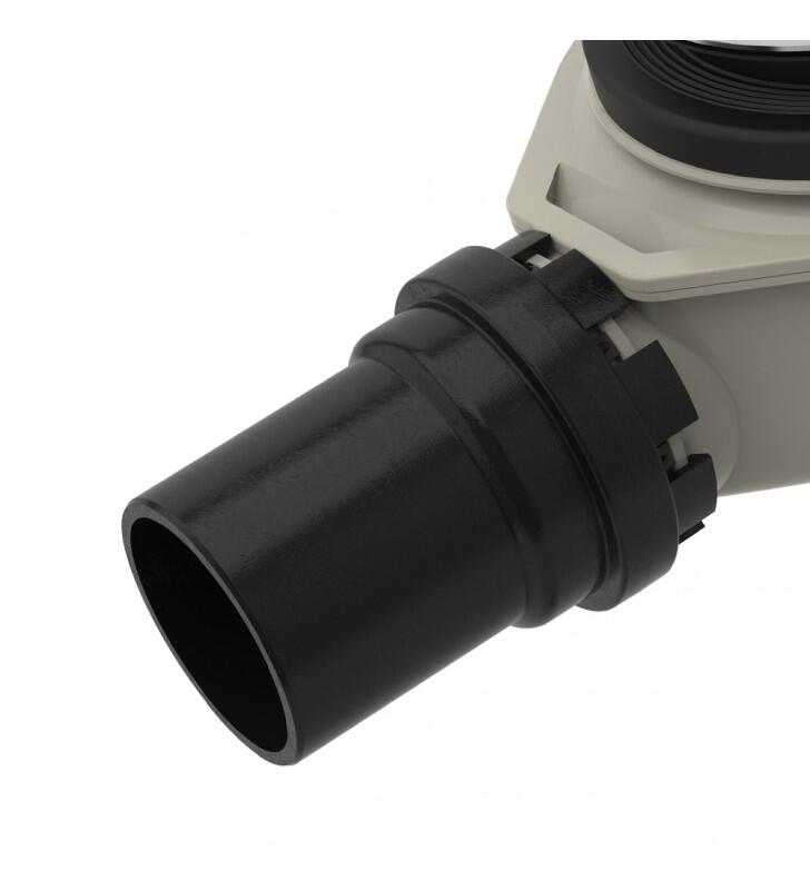 Piletta per doccia e per scarico a pavimento con coperchio  GEBERIT Sifone doccia D90, con tappo.  Ø 90 mm Ø foro 40 mm in abs - 4