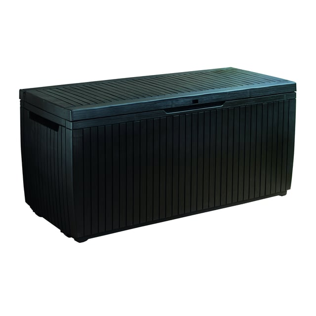 Baule KETER Springwood in polipropilene marrone L 123 x H 57 x P 53.5 cm