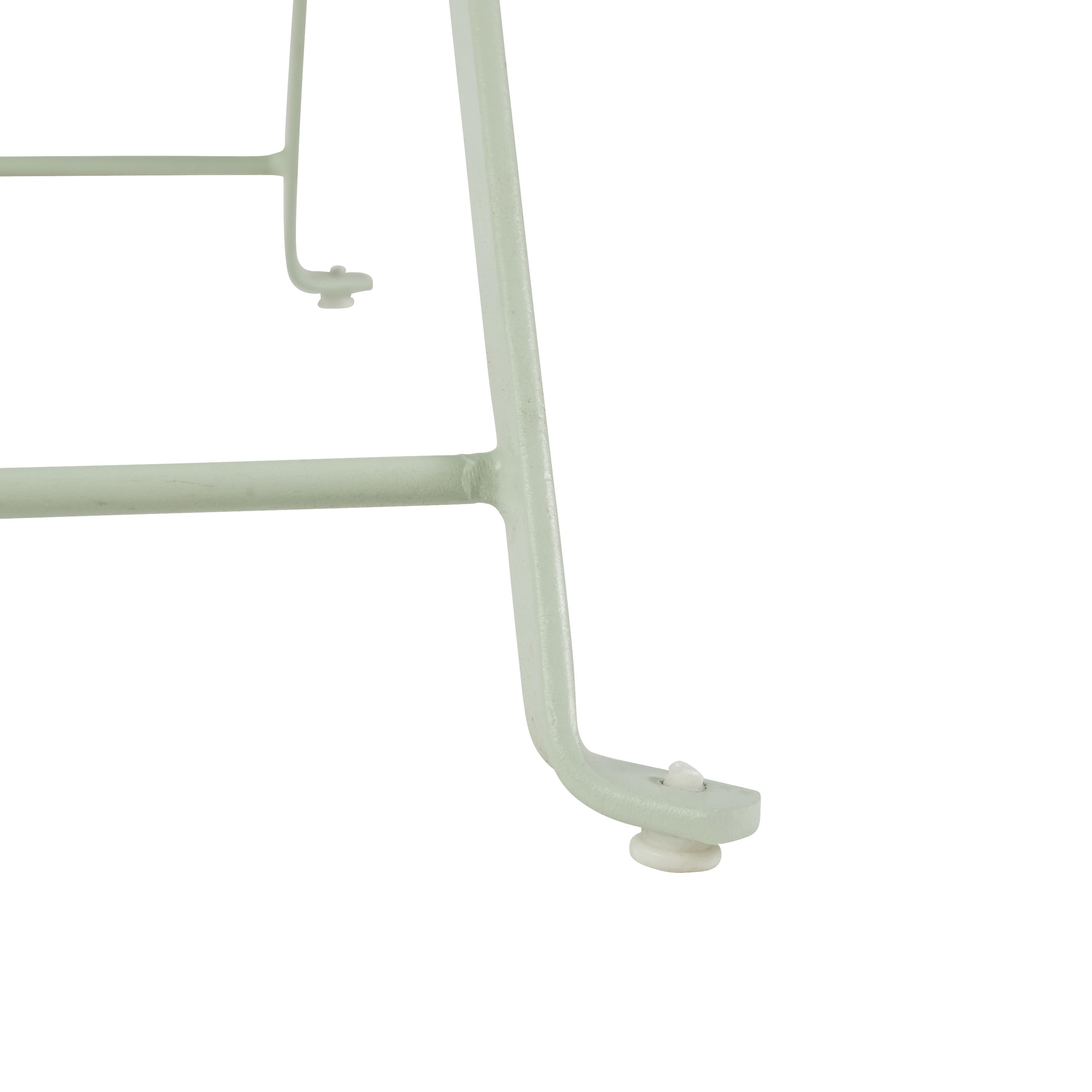 Table de jardin pliante NATERIAL Flora carré vert 2 personnes - 8