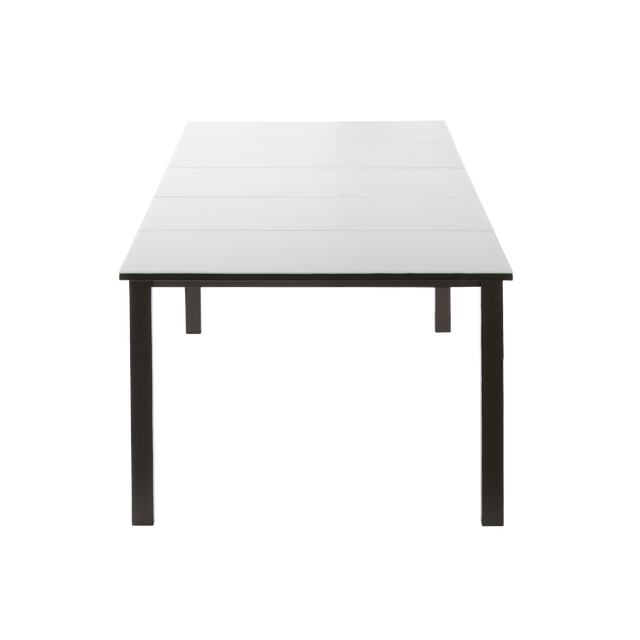 Mesa de jardín extensible NATERIAL Odyssea II de aluminio de 256/320x76x100 cm