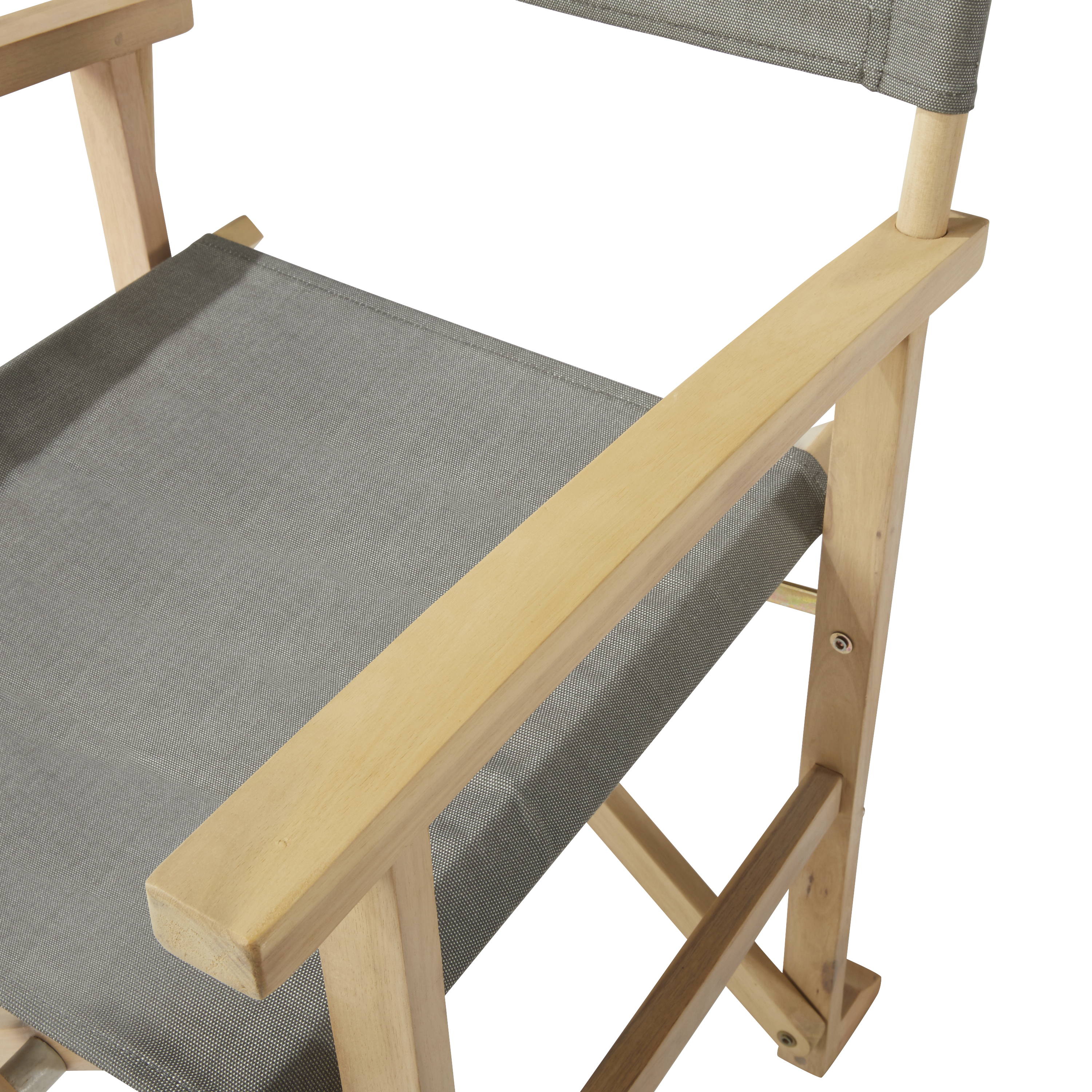 Cadeira de madeira NATERIAL SOLIS DIRETOR ANTRACITE - 6