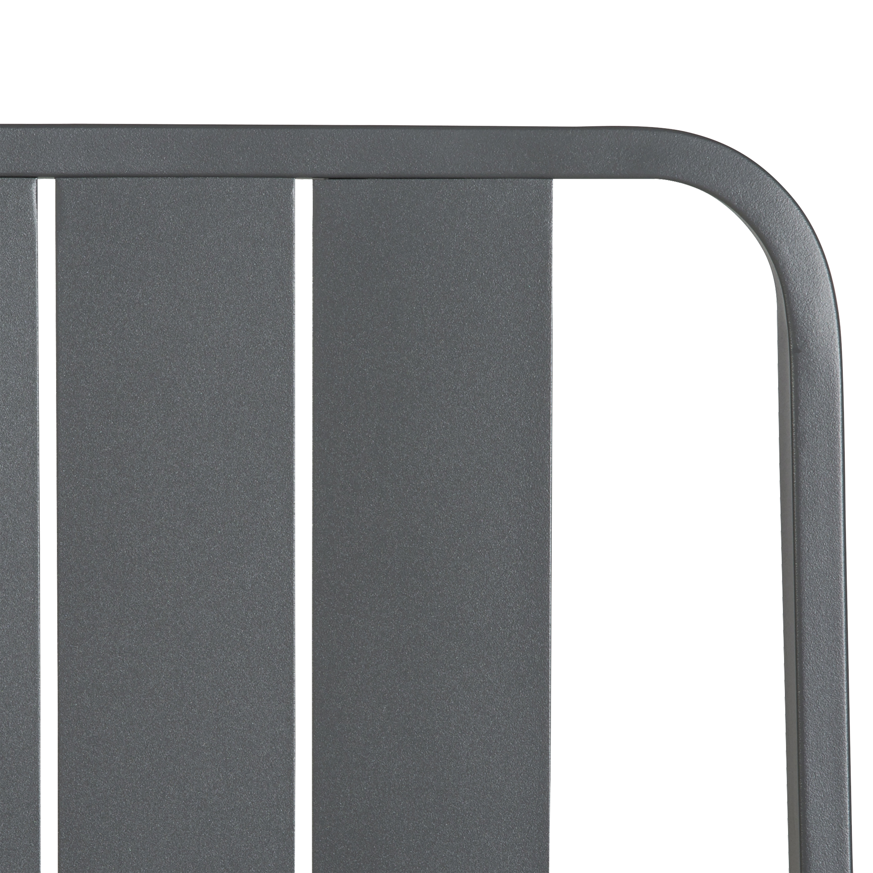 Sedia da giardino pieghevole in alluminio Idaho NATERIAL, seduta in alluminio antracite - 16