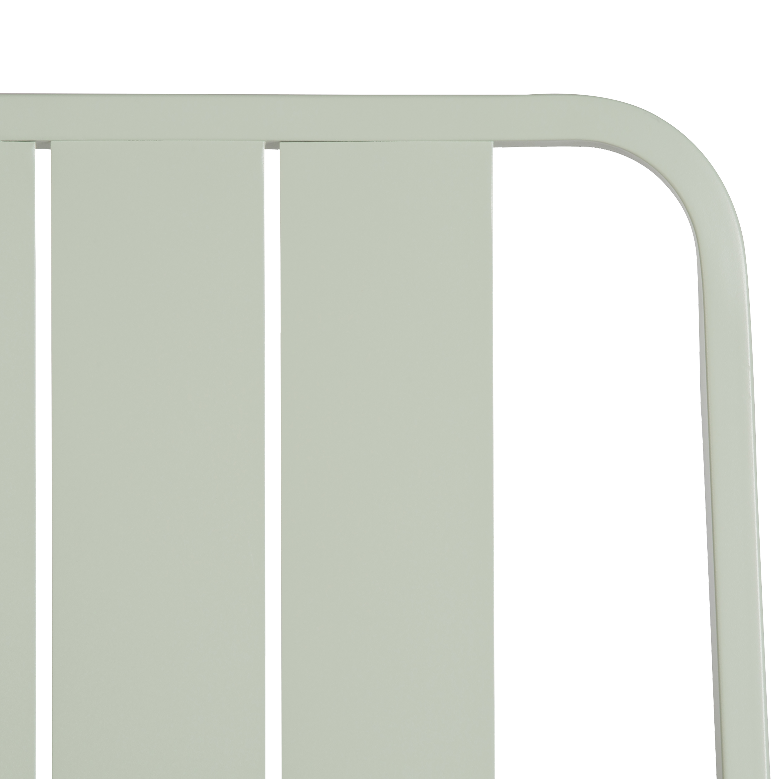 Sedia da giardino pieghevole Idaho NATERIAL, struttura e seduta in alluminio verde - 20