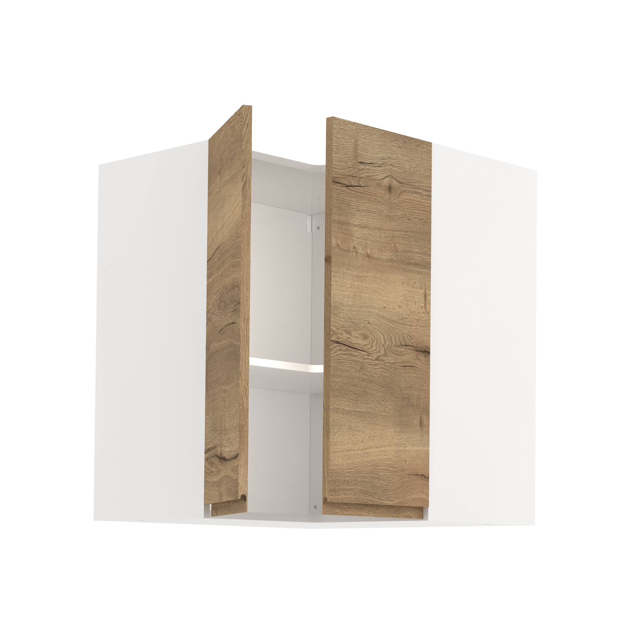 Zestaw 2 frontów kuchennych Tokyo FALH30x77 cm dąb Delinia iD - 19