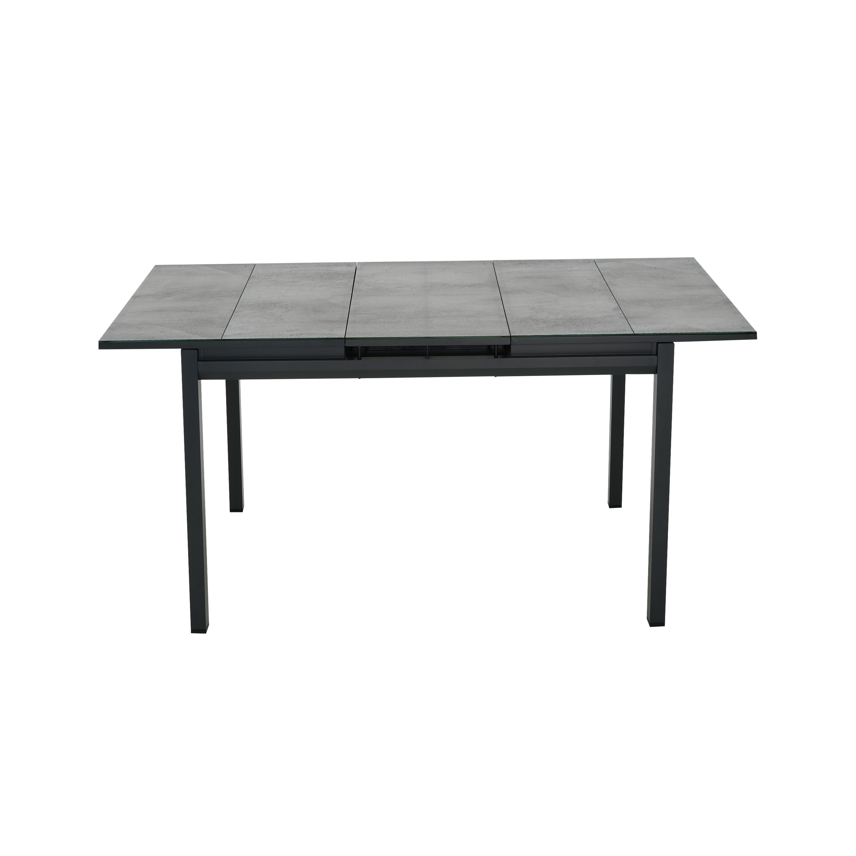 Mesa de jardín extensible naterial odyssea de aluminio de 180/240x76x100 cm
