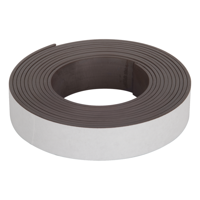 Nastro adesivo, FIX-O-MOLL, magnetico grigio H 16 mm