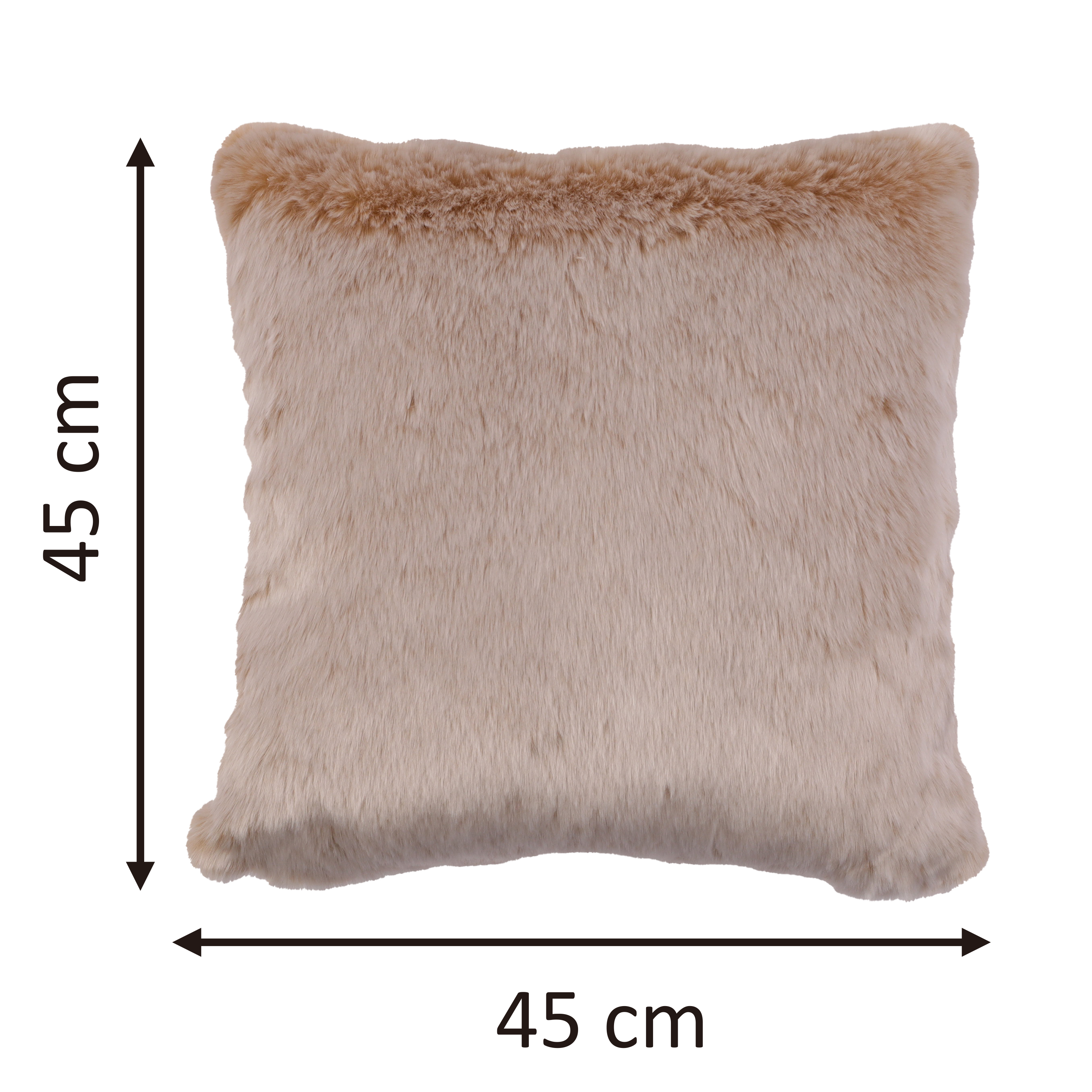 Almofada decorativa INSPIRE CHARLYNE 45X45CM BEGE - 9