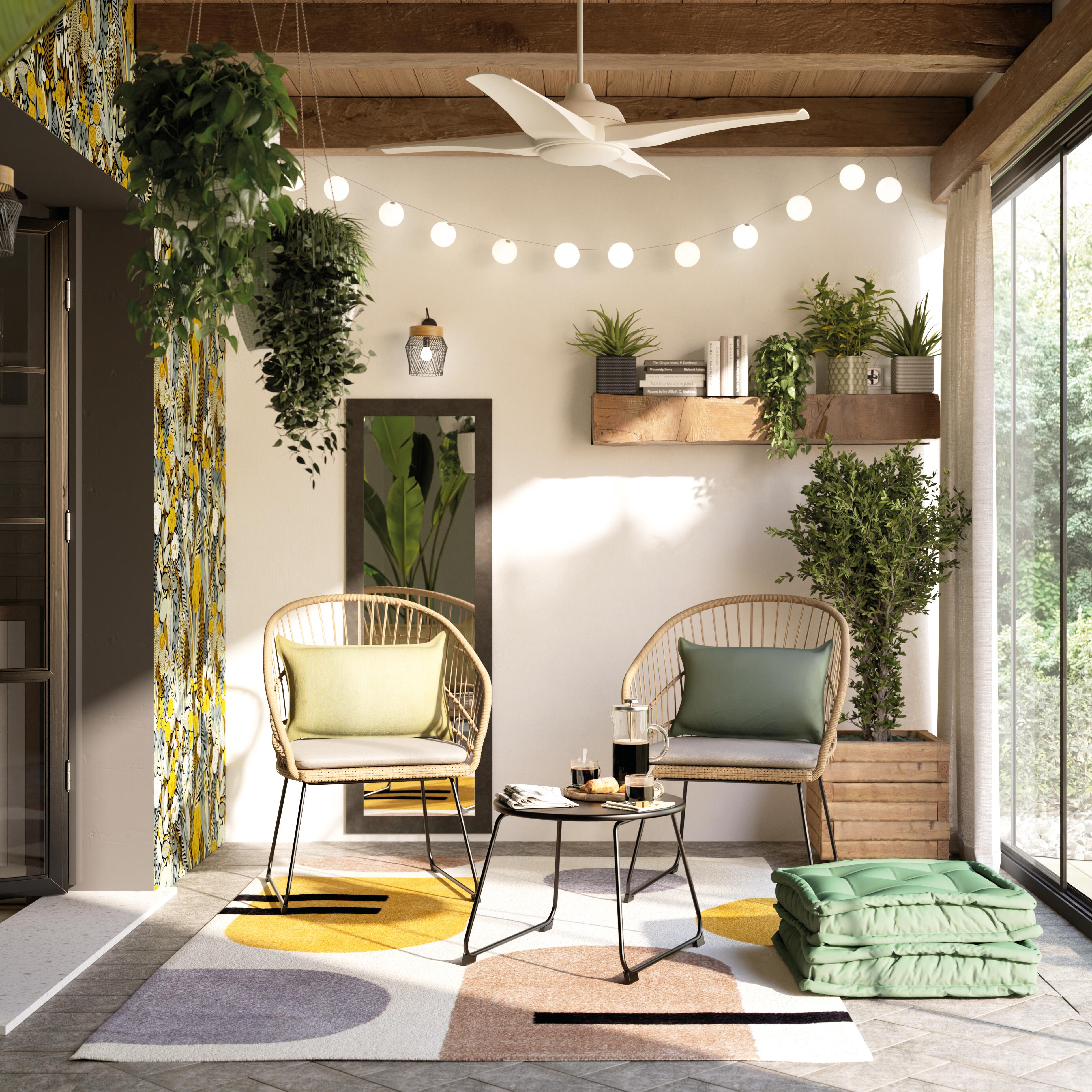 Tappeto Soave soft scandi geometrico grigio, L 230 x L 160 cm - 2