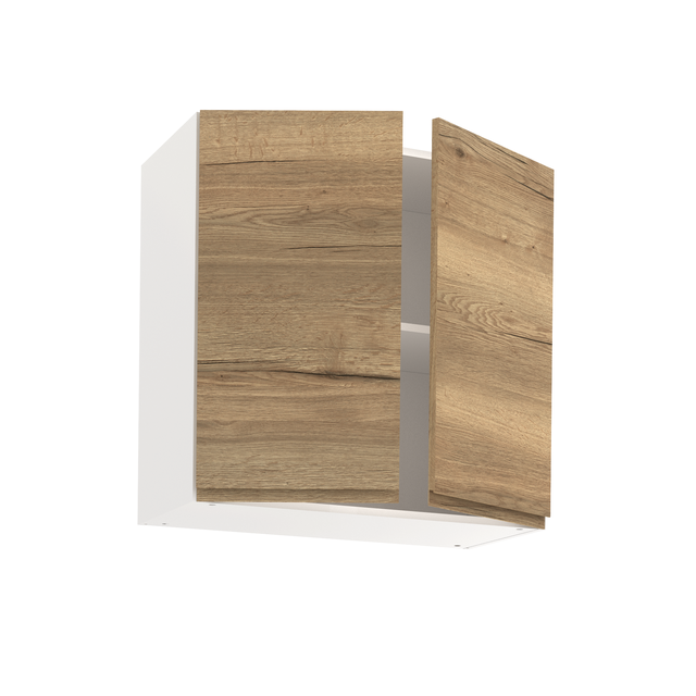 Mueble alto de cocina Delinia ID Tokyo roble mate 76,8x80 cm 2PTA
