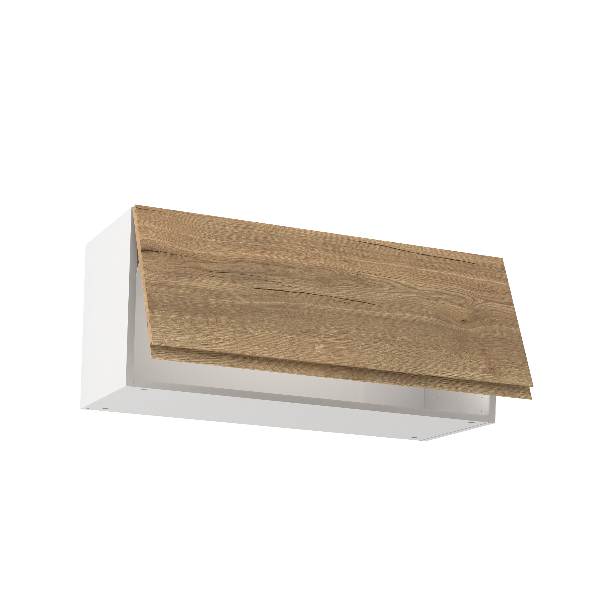 Mueble alto de cocina delinia id tokyo roble mate 38,4x90 cm 1pta abatible
