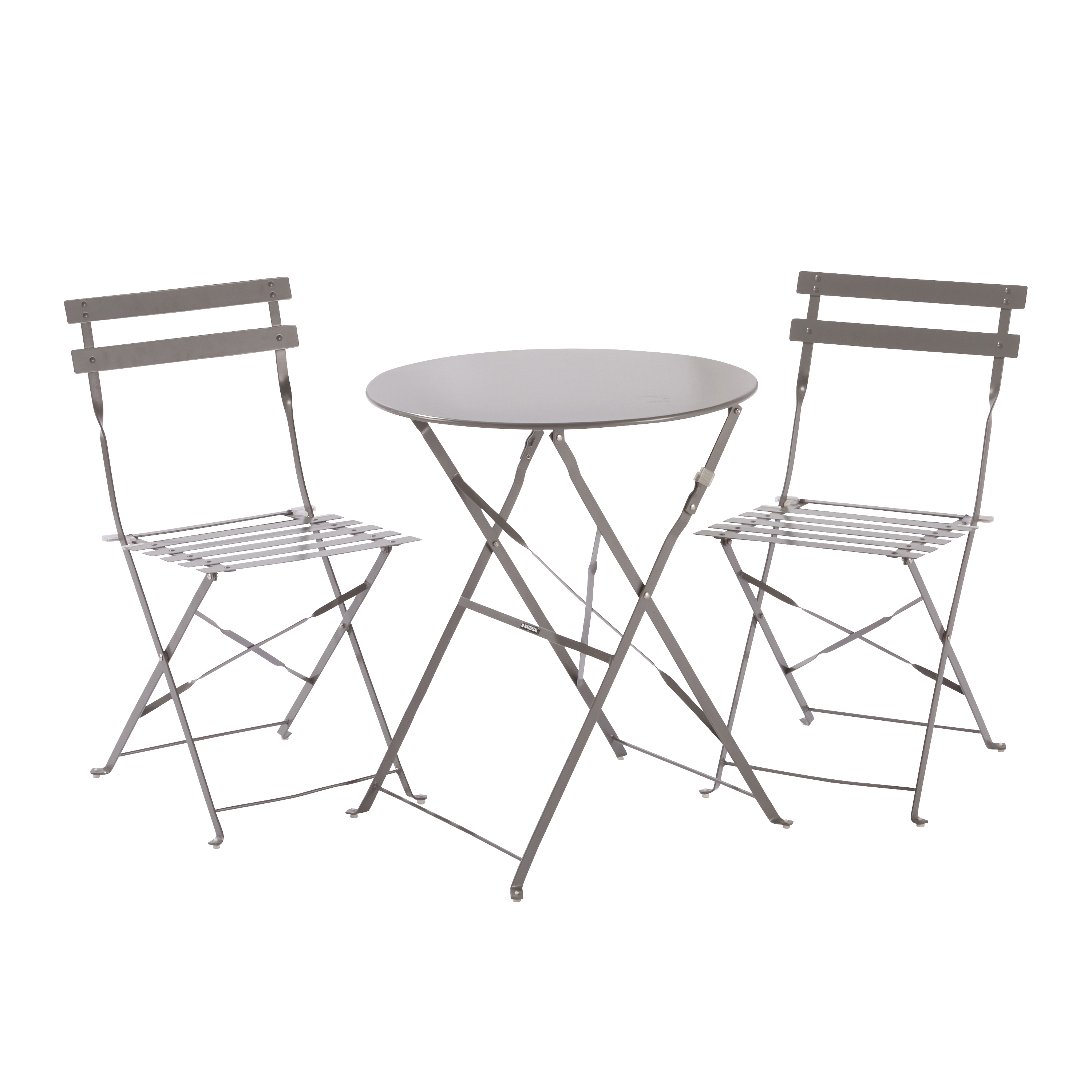 Cadeira de metal NATERIAL FLORA ANTRACITE - 37