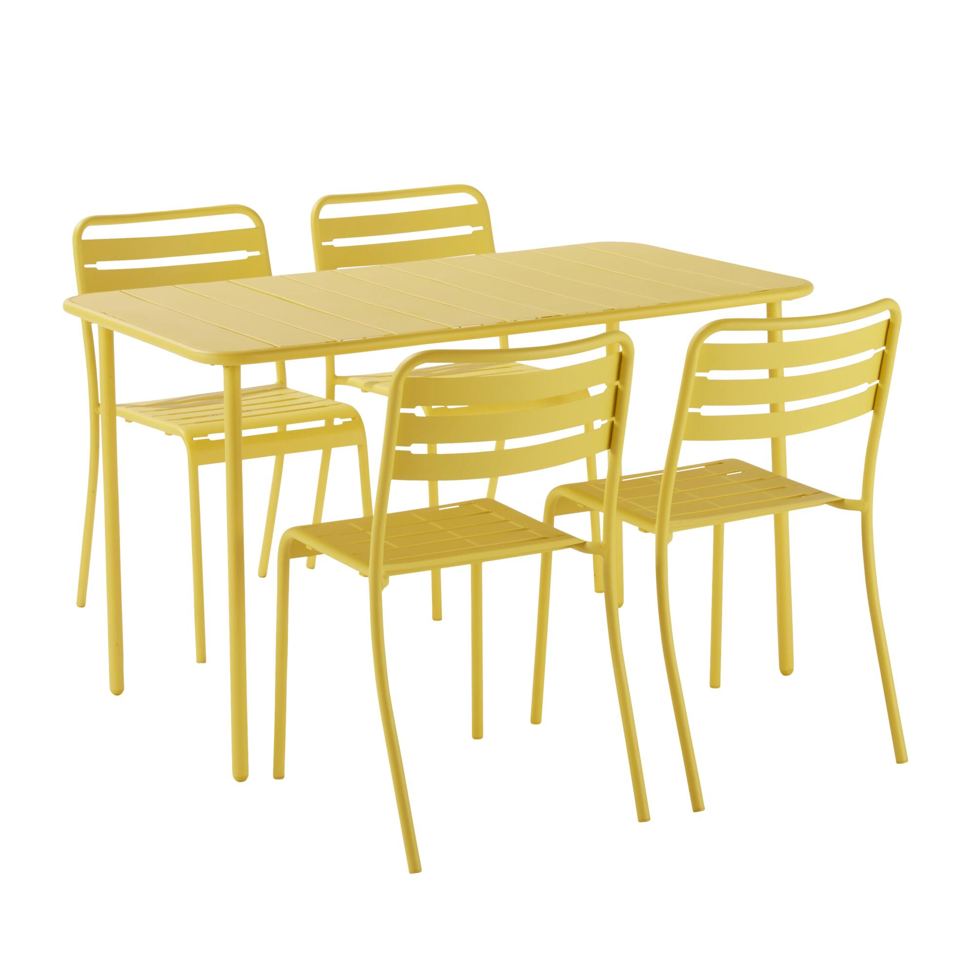 Cadeira refeição aço vermelho Cafe - 29