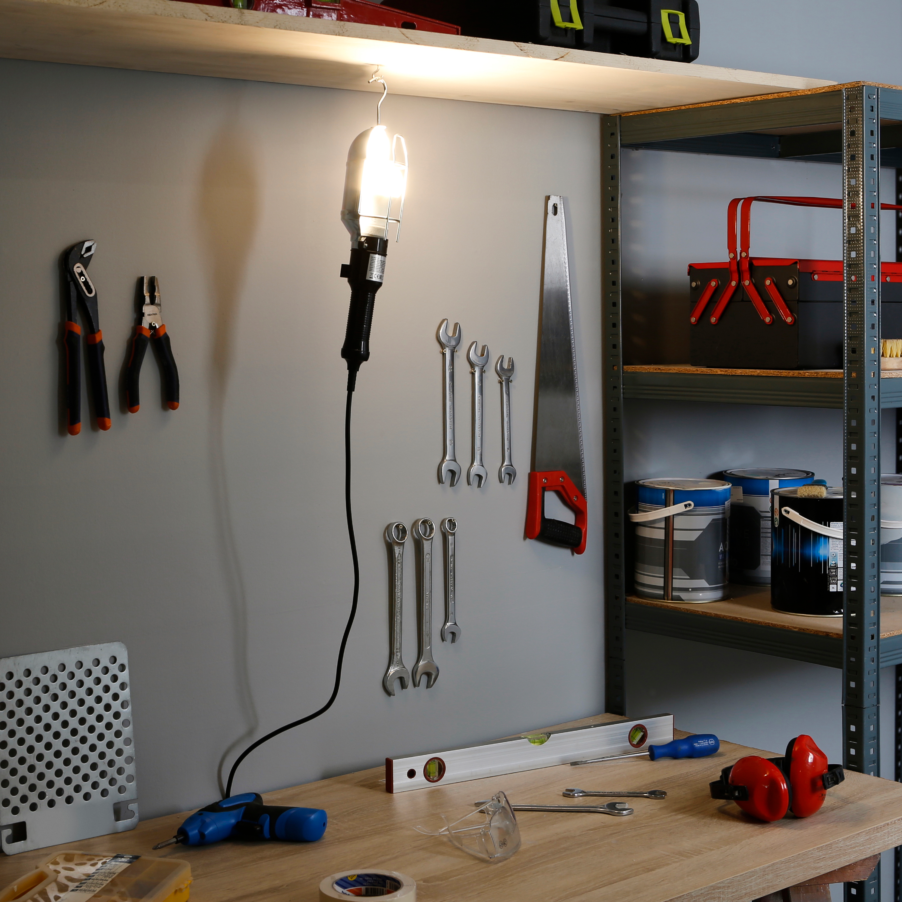 Lanterna de trabalho de lâmpada LEXMAN - 4