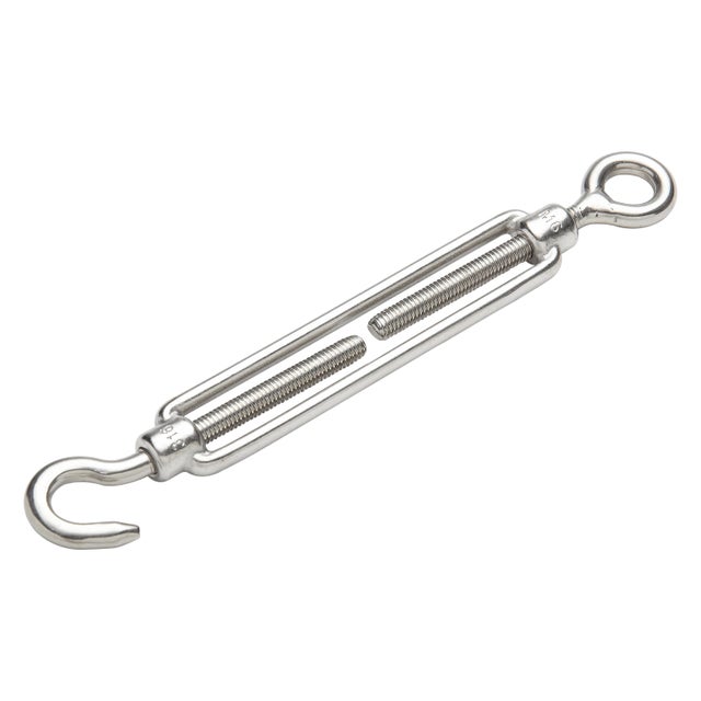 Tendeur crochet / oeil inox, STANDERS, Diam.9 x L.160