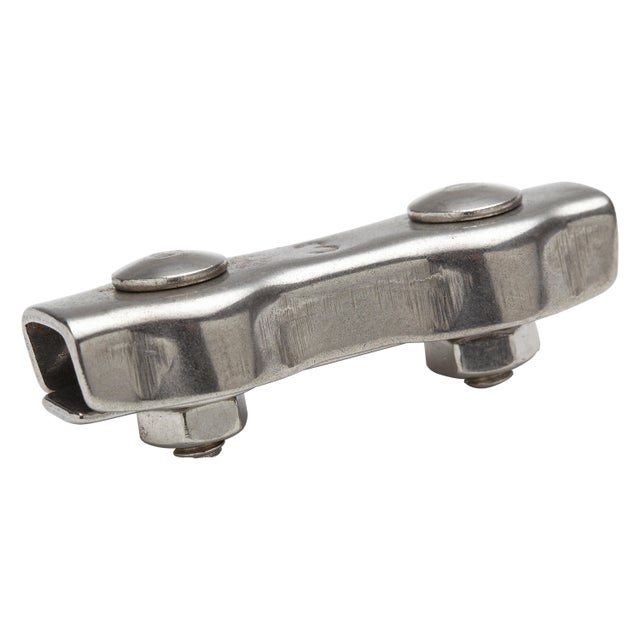 Lot De 6 Serre-câbles En Acier Inoxydable 304, Avec Supports En U - Pour Câbles De 4 Mm