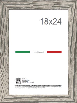 Cornice Foto Acrilica 13x18 Cm - Portafoto Da Tavolo Moderno, Trasparente - Per Scrivania O Parete - Foto 3