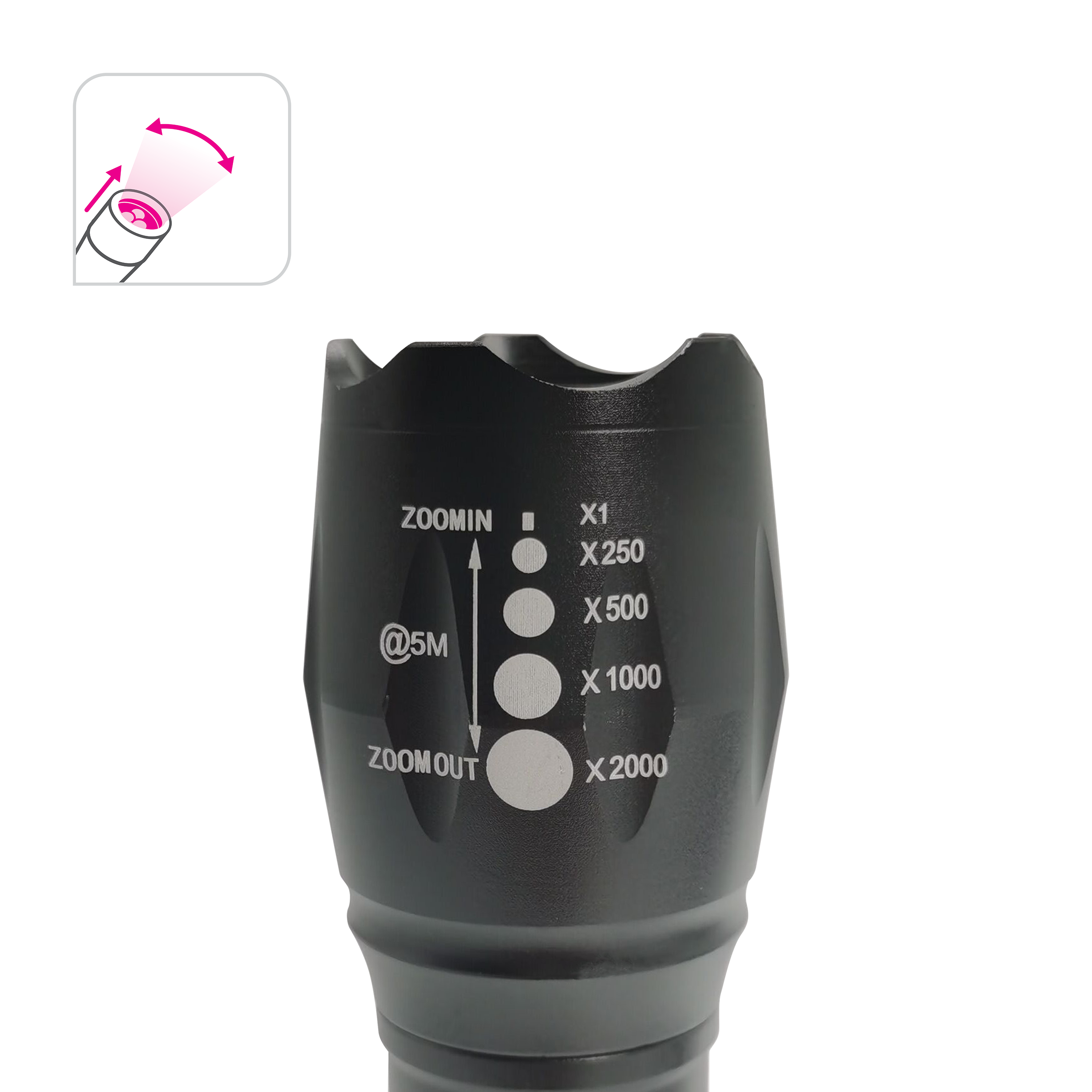 Lampada tascabile LEXMAN zoom 11953074 led 220 LM - 8