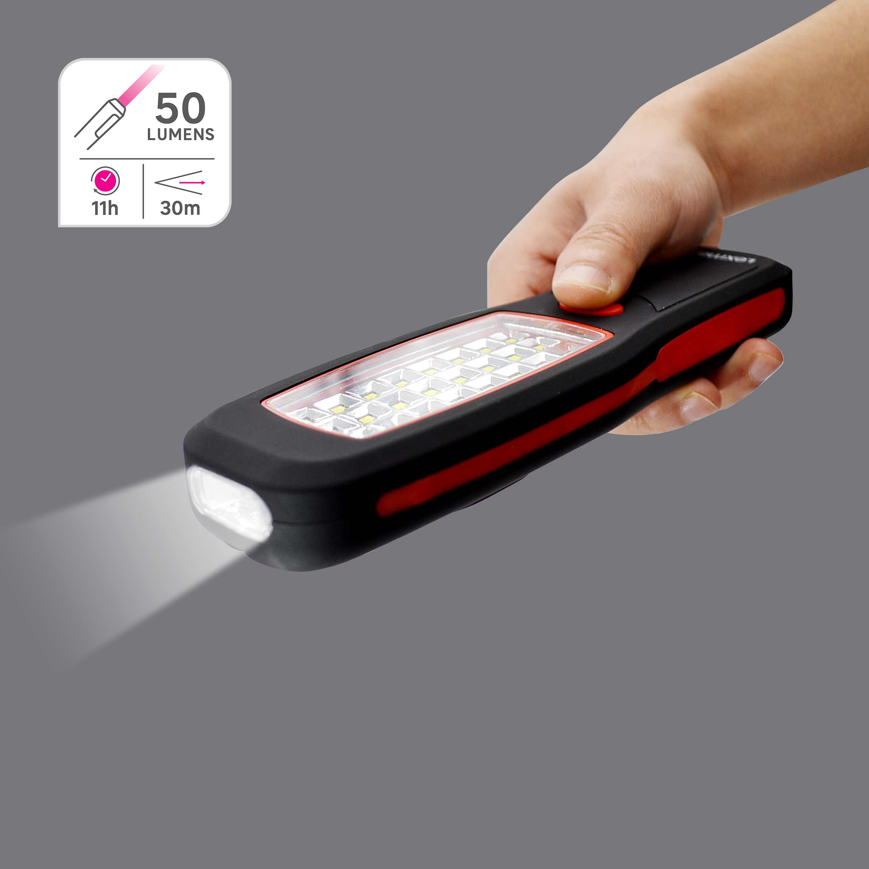 Lanterna LED de trabalho LEXMAN C/IMAN - 11