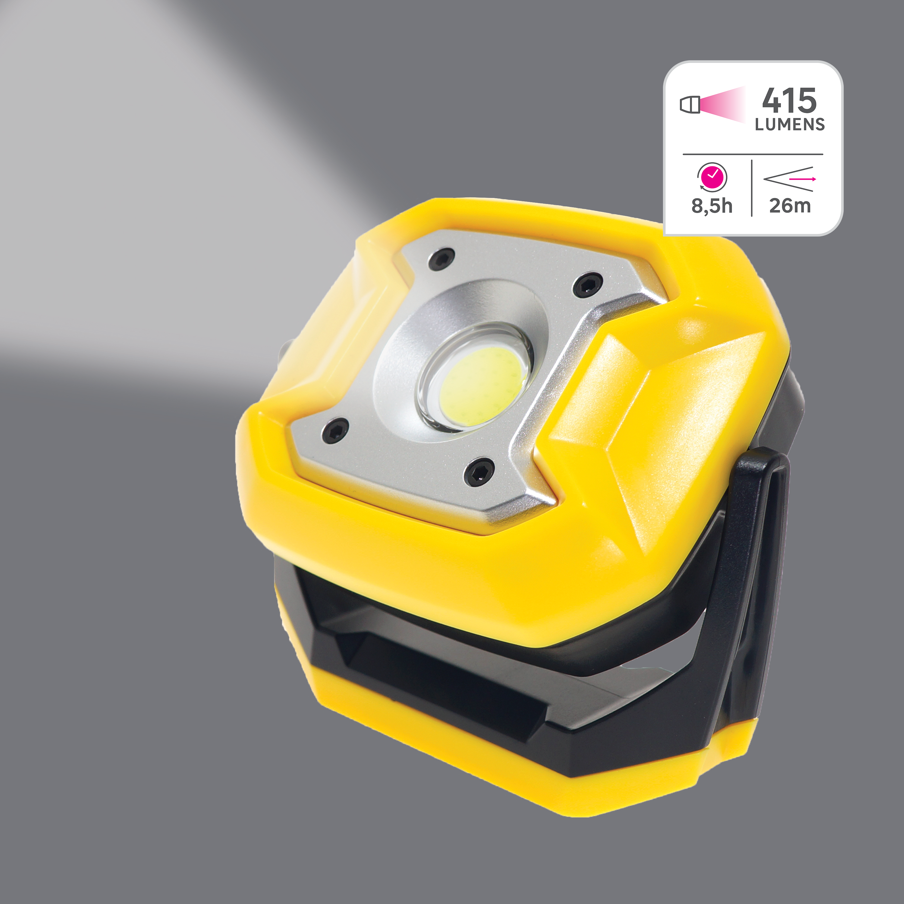 Lampe de travail rechargeable USB, 770LM, Lexman - 7