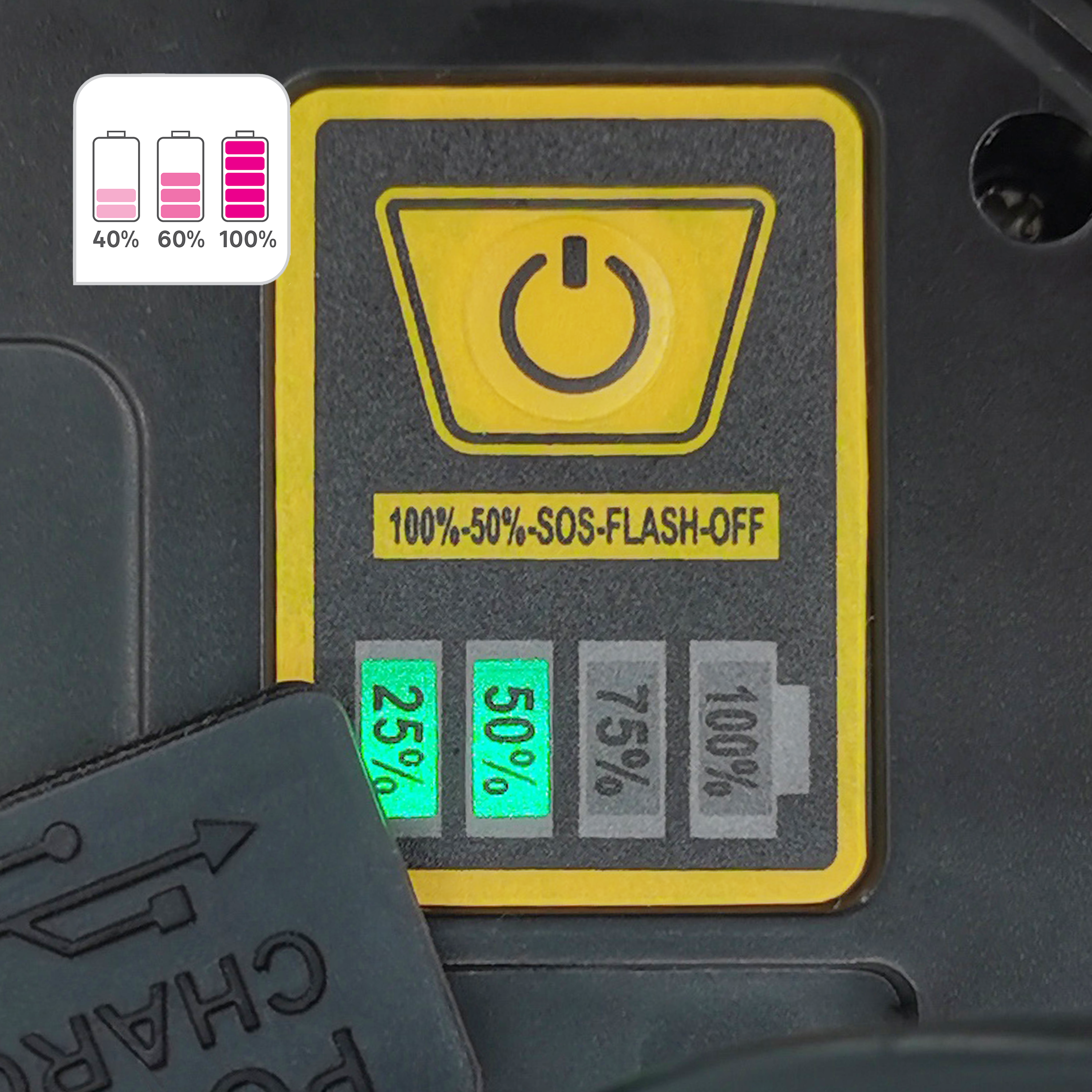 Lampe de travail rechargeable USB, 770LM, Lexman - 10