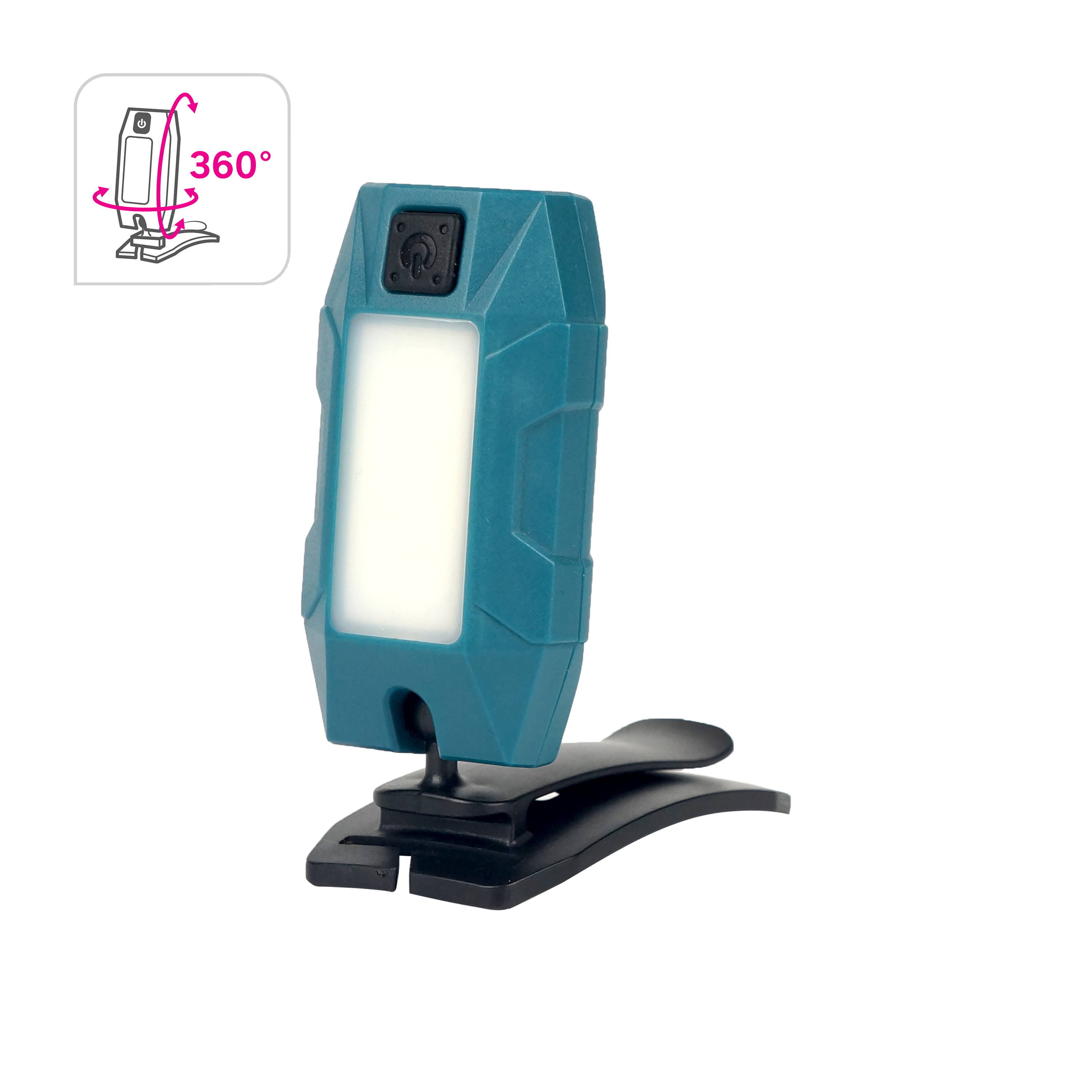 Lampe frontale rechargeable, rouge, 105LM, Lexman - 2