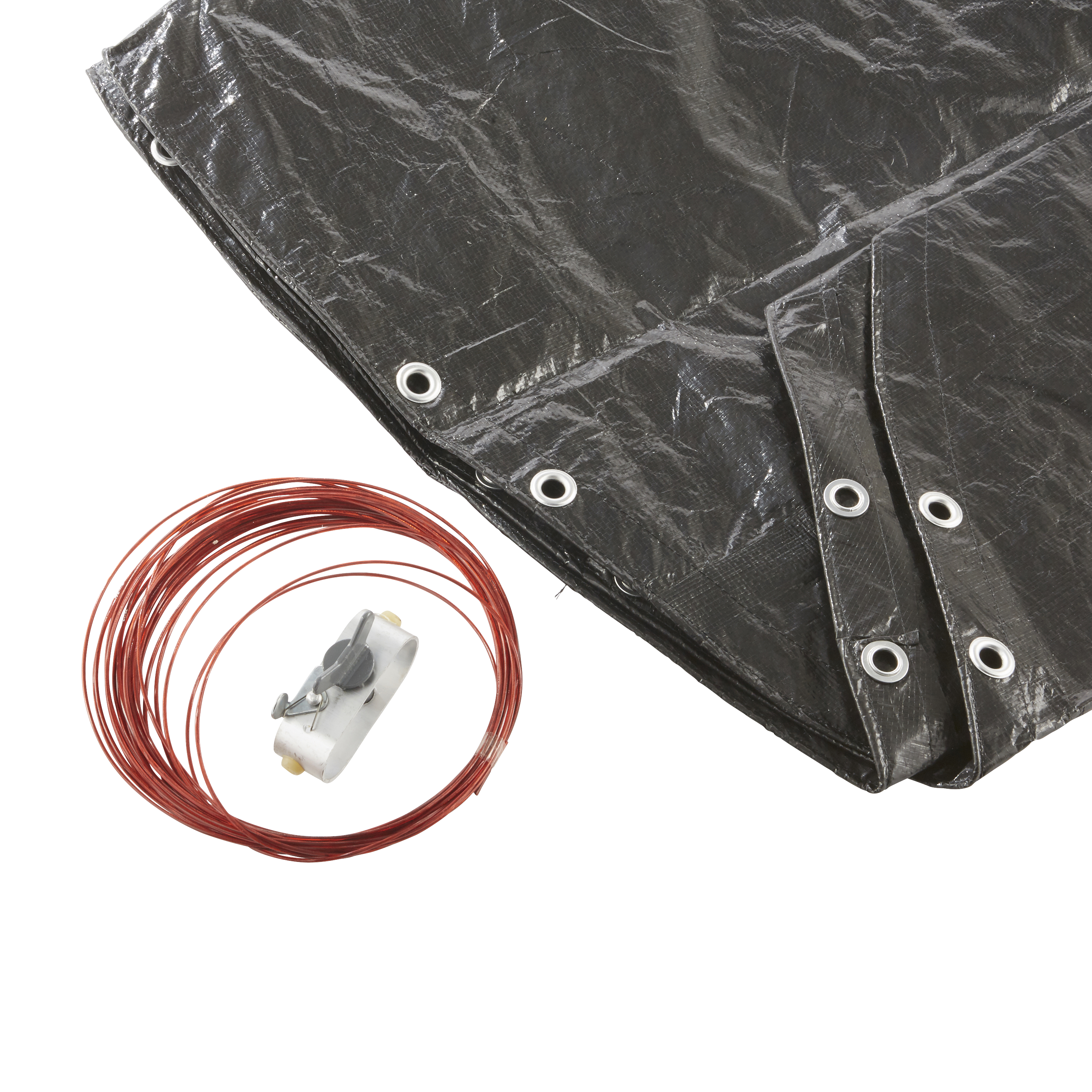 Bâche piscine hiver ovale NATERIAL, L.5 x l.3m - 4