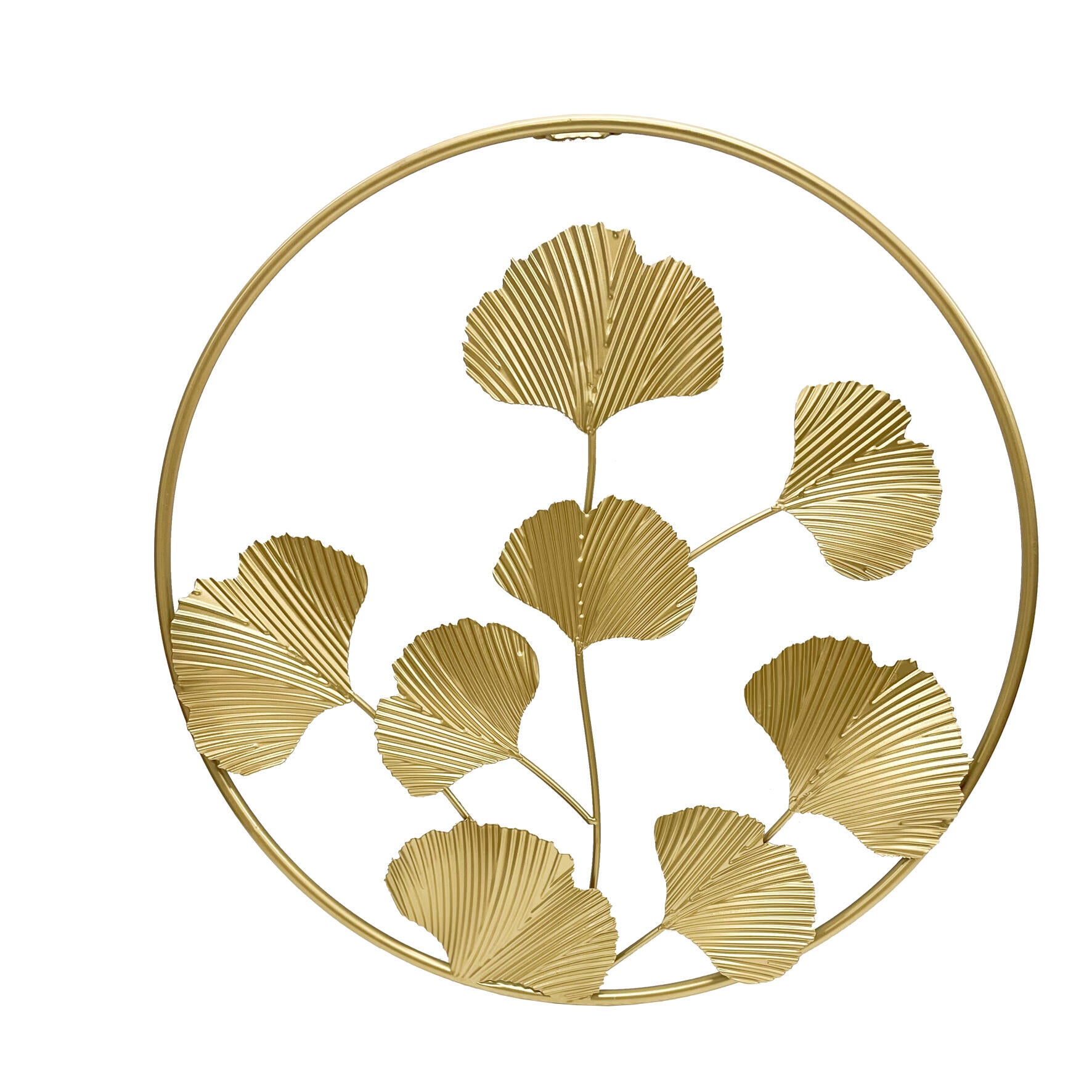 Decorazione da parete su metallo Libeccio, oro 45 x 45 cm - 3