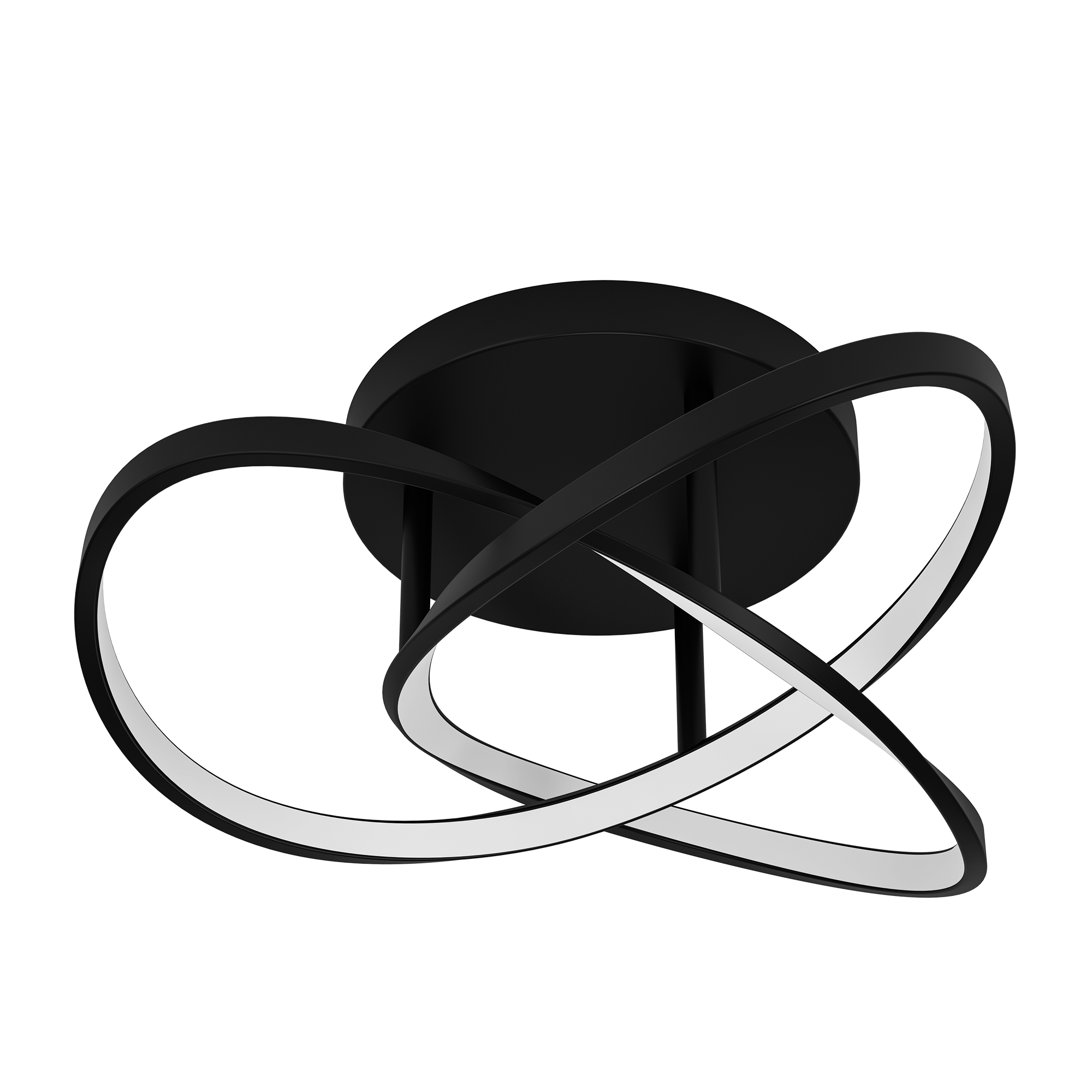 Plafonnier, essentiel acier module led INSPIRE Esme D.40 cm - 2