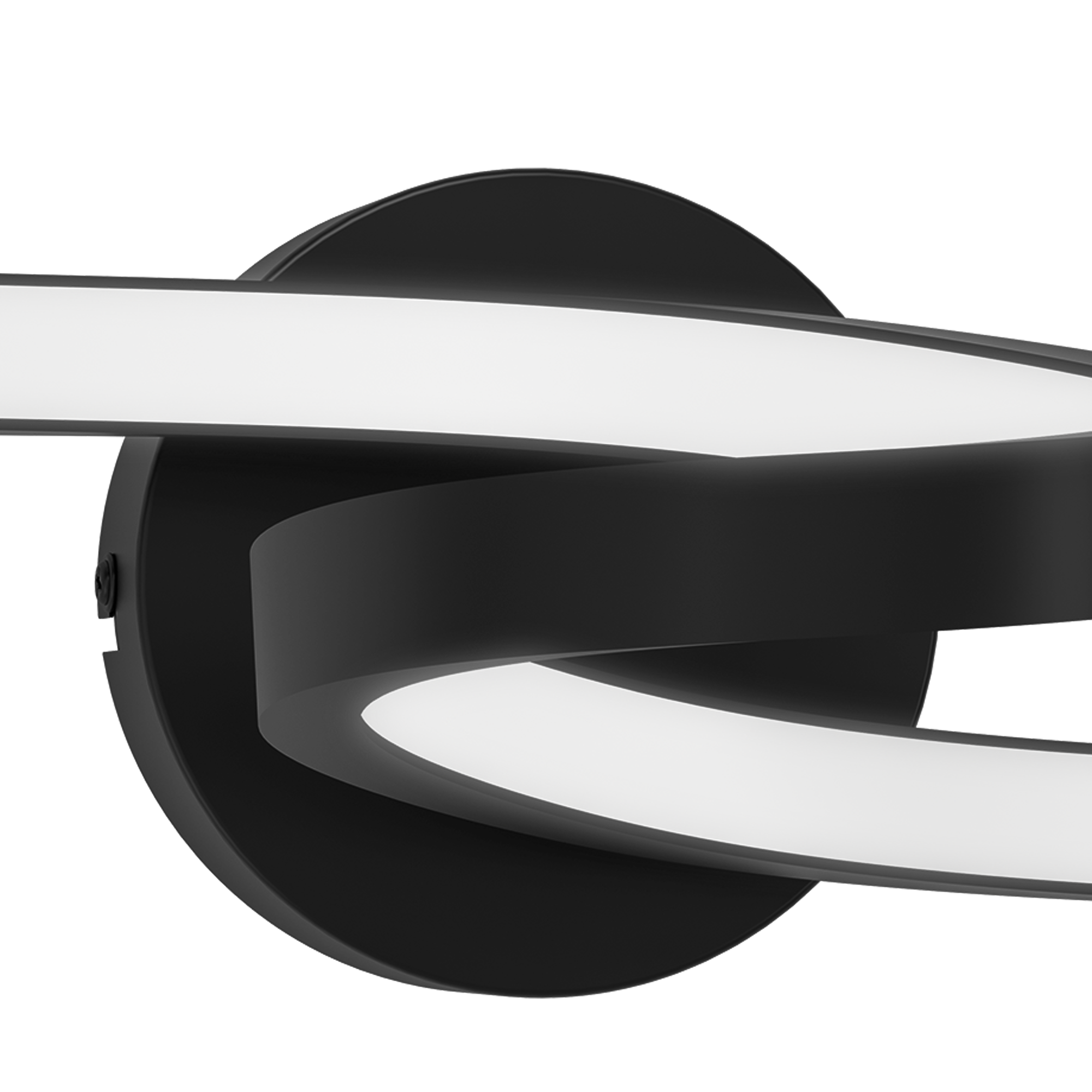 Applique murale LED, acier / produit sans abat-jour, noir, Esme, INSPIRE - 5