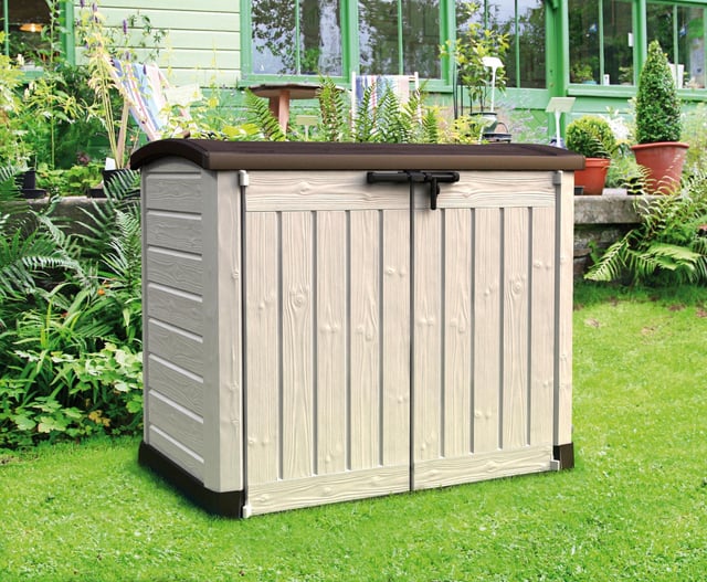 Baule KETER in polipropilene beige L 146 x H 120 x P 82 cm