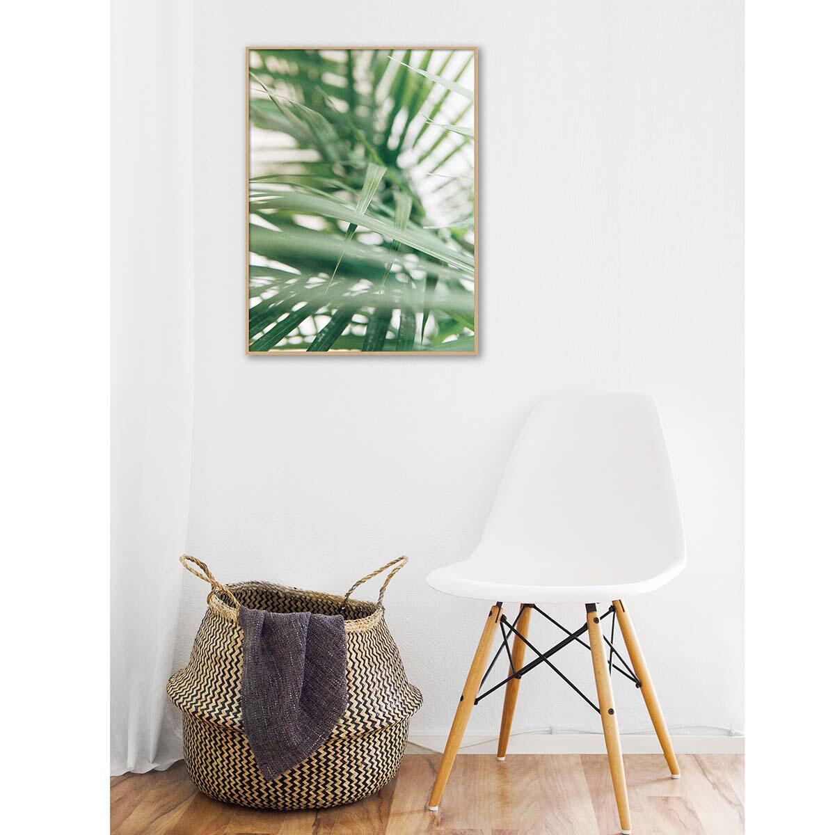Ramka na zdjęcia Accent 60 x 80 cm dąb aluminiowa - 2