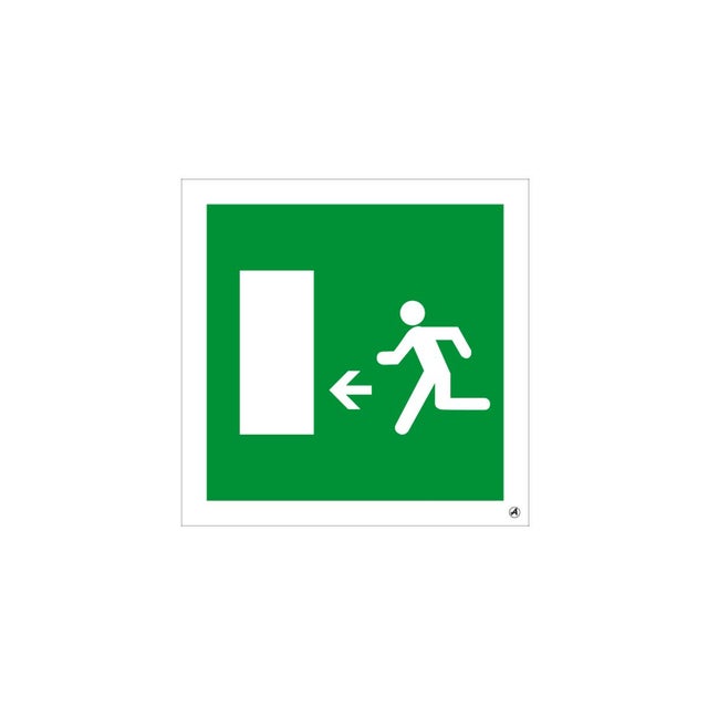 Cartello Segnaletico Uscita Di Emergenza Destra – PVC 20x30 Cm, Alta Visibilità, Conforme Normative - 3